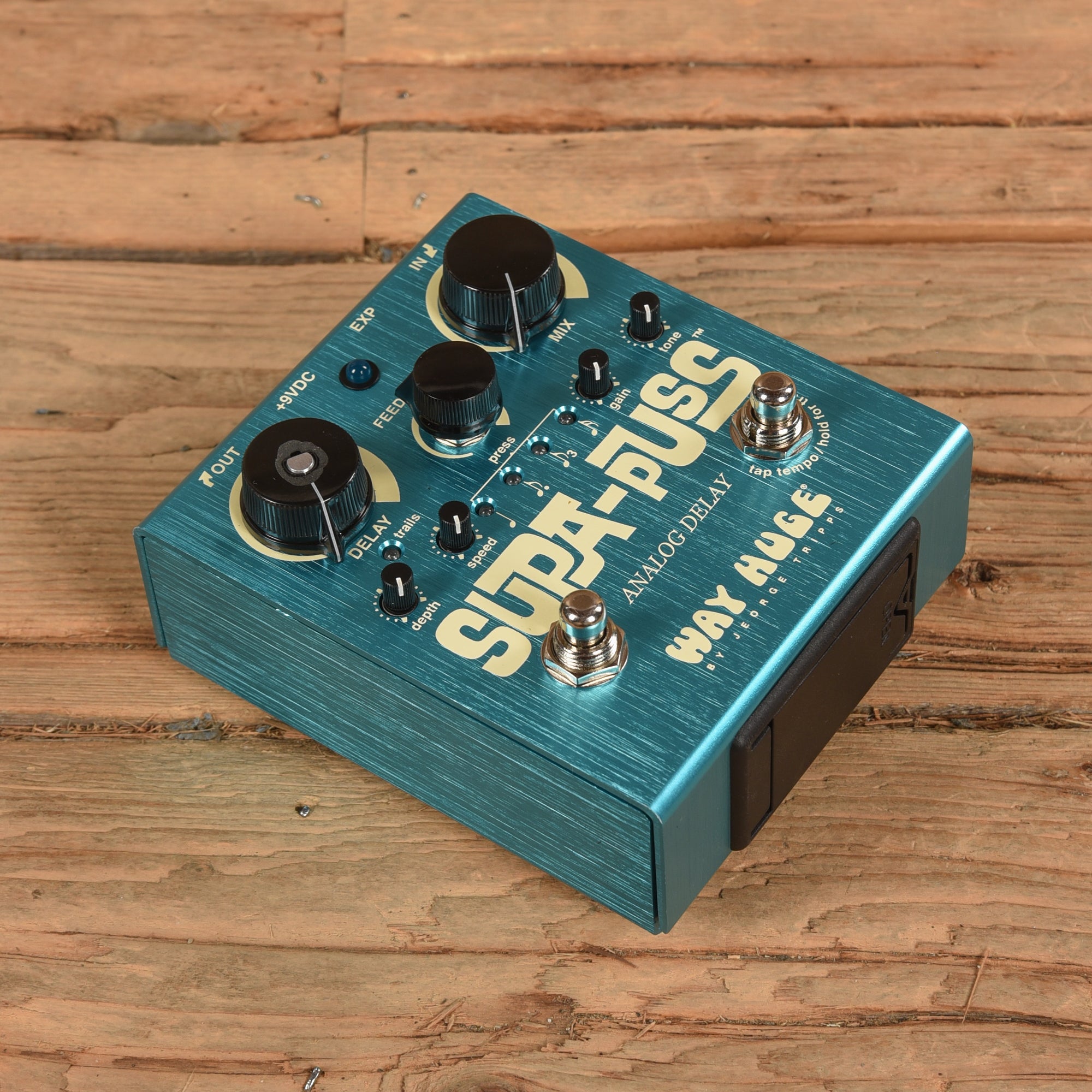 Way Huge WHE707 Supa-Puss Analog Delay w/Tap Tempo Effects and Pedals / Delay