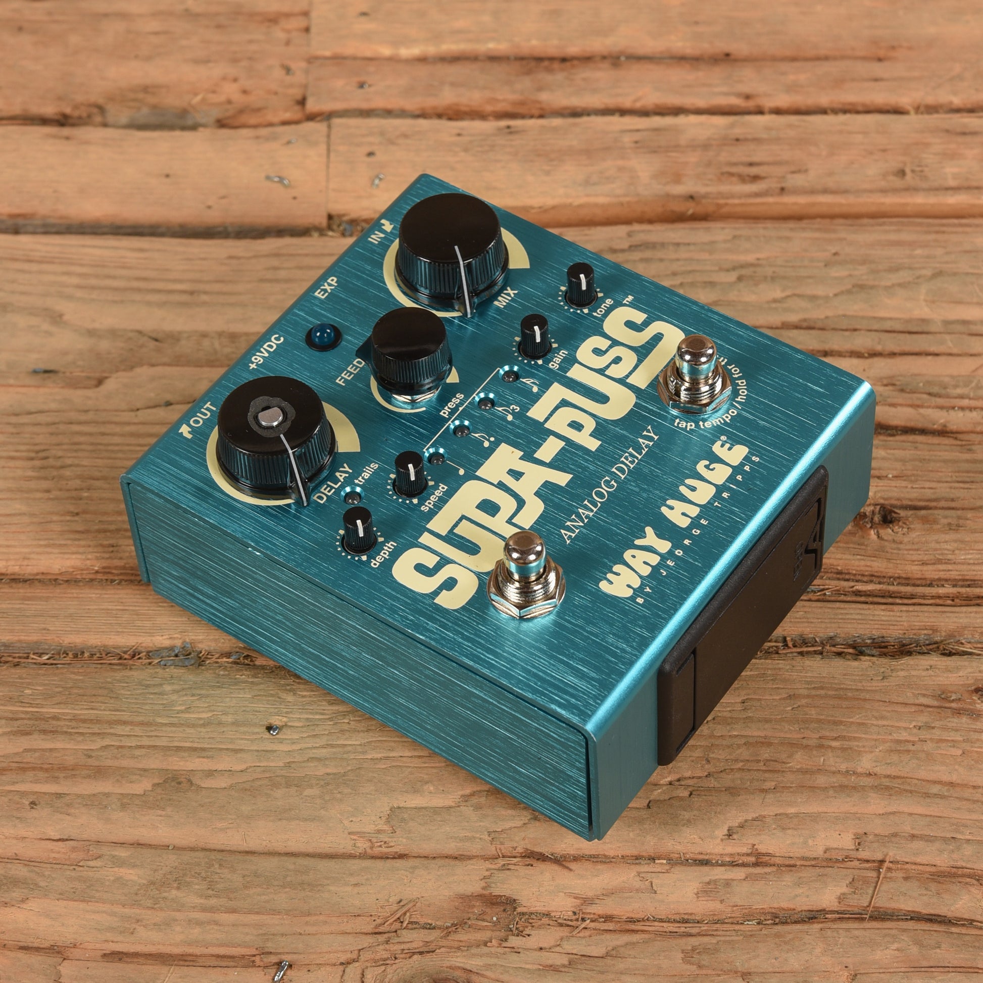 Way Huge WHE707 Supa-Puss Analog Delay w/Tap Tempo Effects and Pedals / Delay