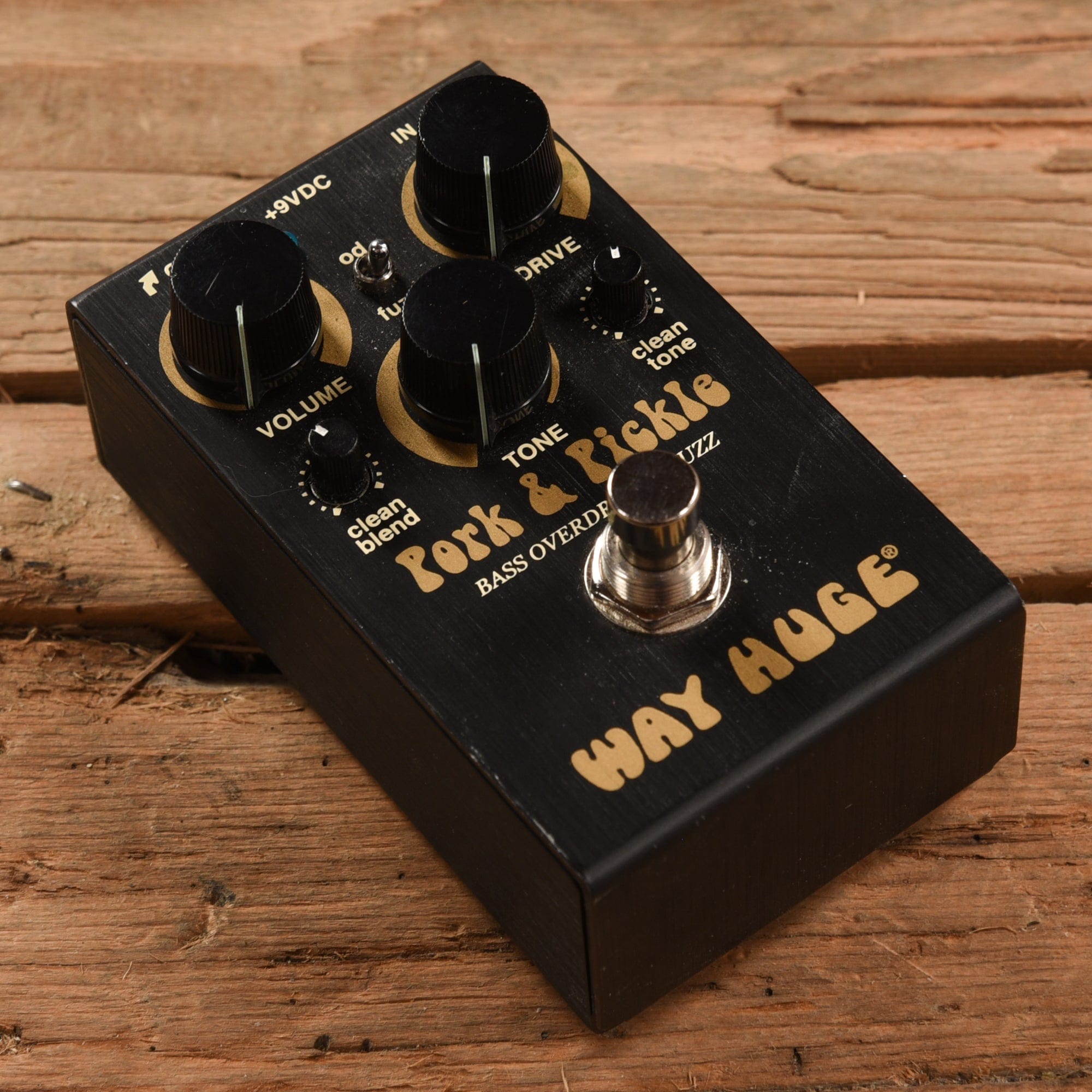 Way Huge WM91 Smalls Series Pork & Pickle Bass Overdrive & Fuzz Effects and Pedals / Fuzz