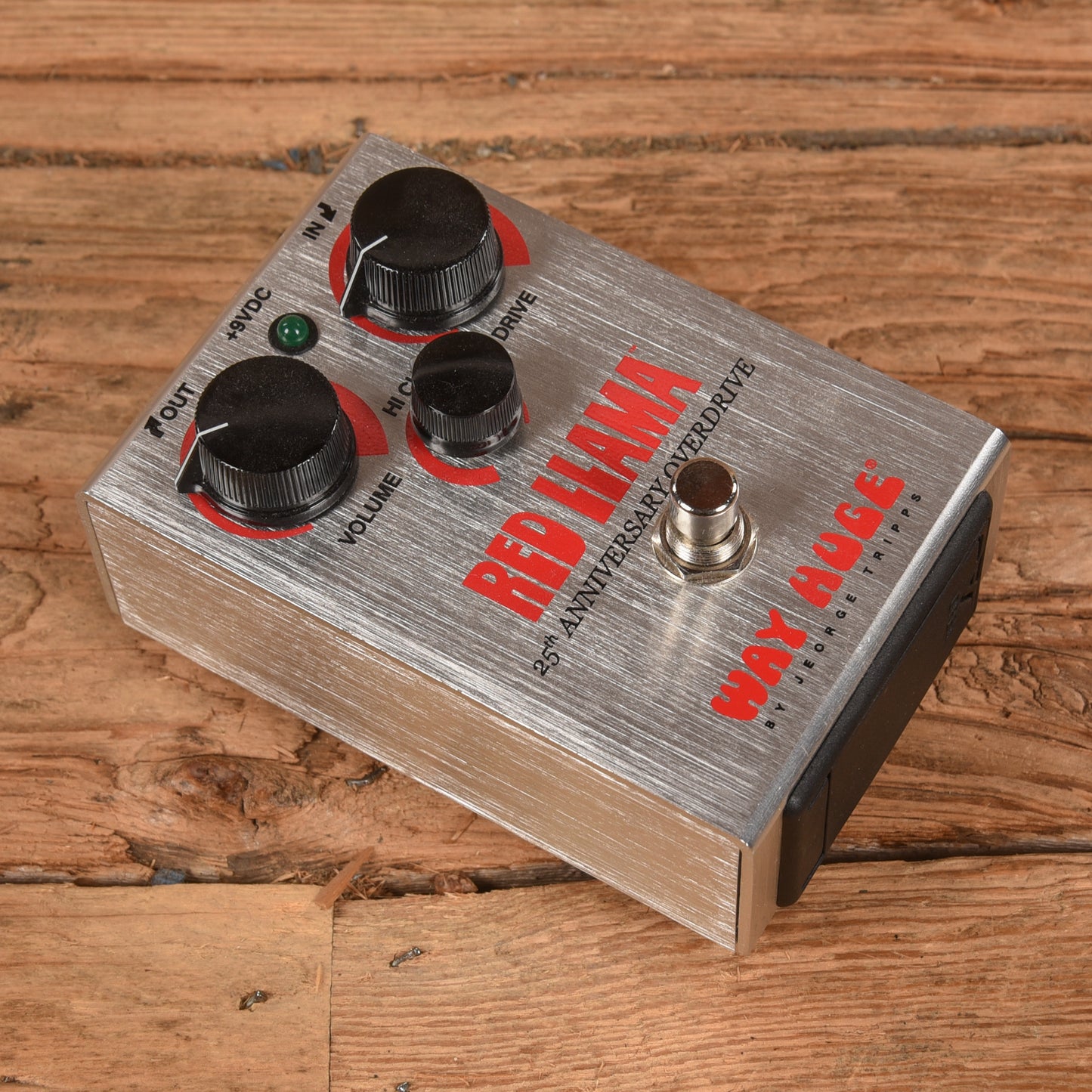 Way Huge WHE206 25th Anniversary Red Llama Overdrive Effects and Pedals / Overdrive and Boost