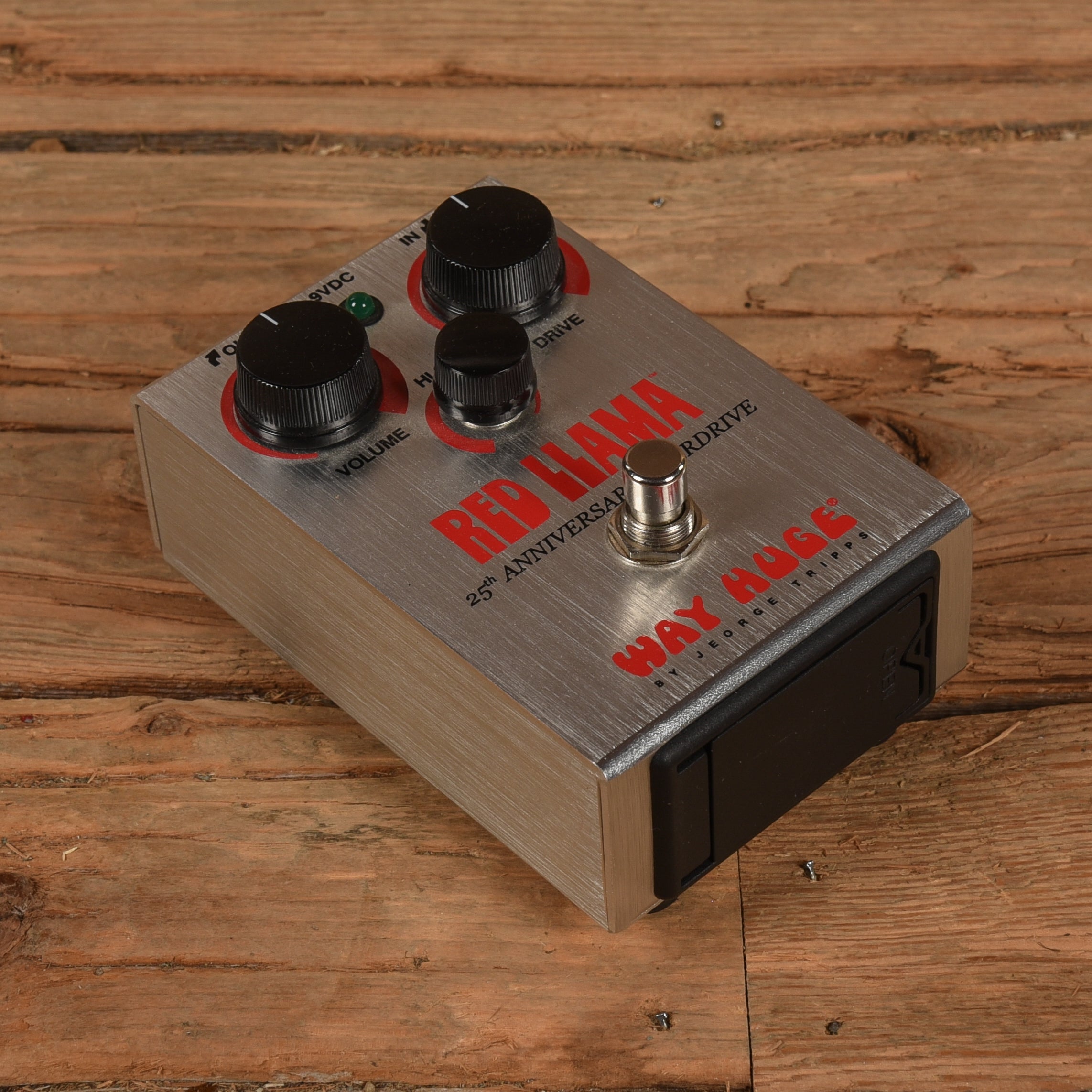 Way Huge WHE206 25th Anniversary Red Llama Effects and Pedals / Overdrive and Boost