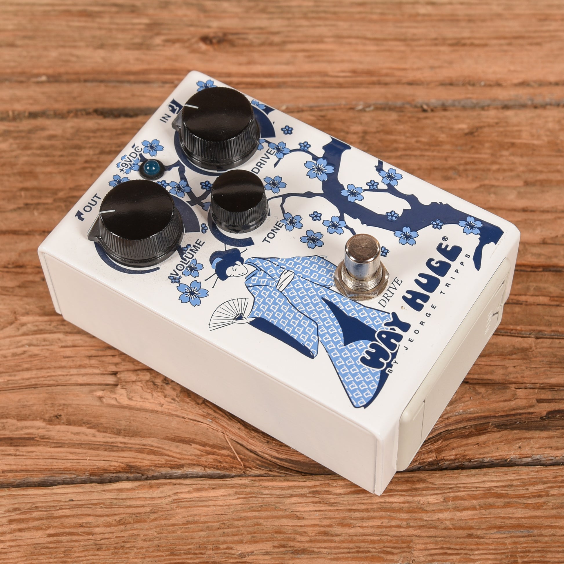 Way Huge WHE320G-B Geisha Drive Blue Effects and Pedals / Overdrive and Boost