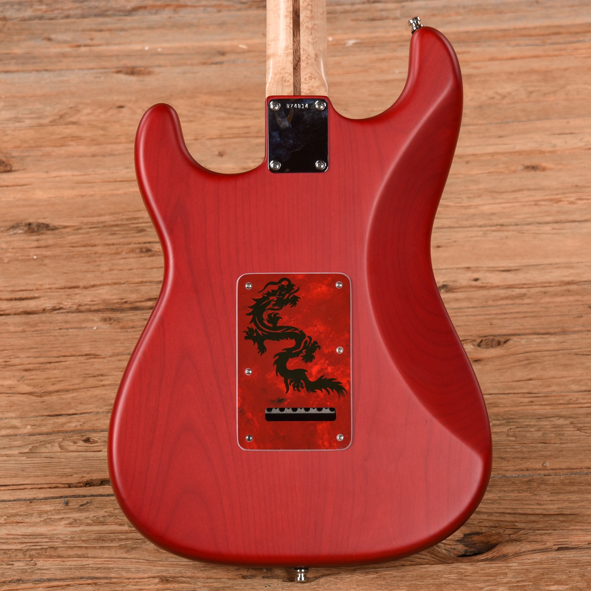 Fender Custom Shop Custom Deluxe Stratocaster Crimson Red Transparent 2013