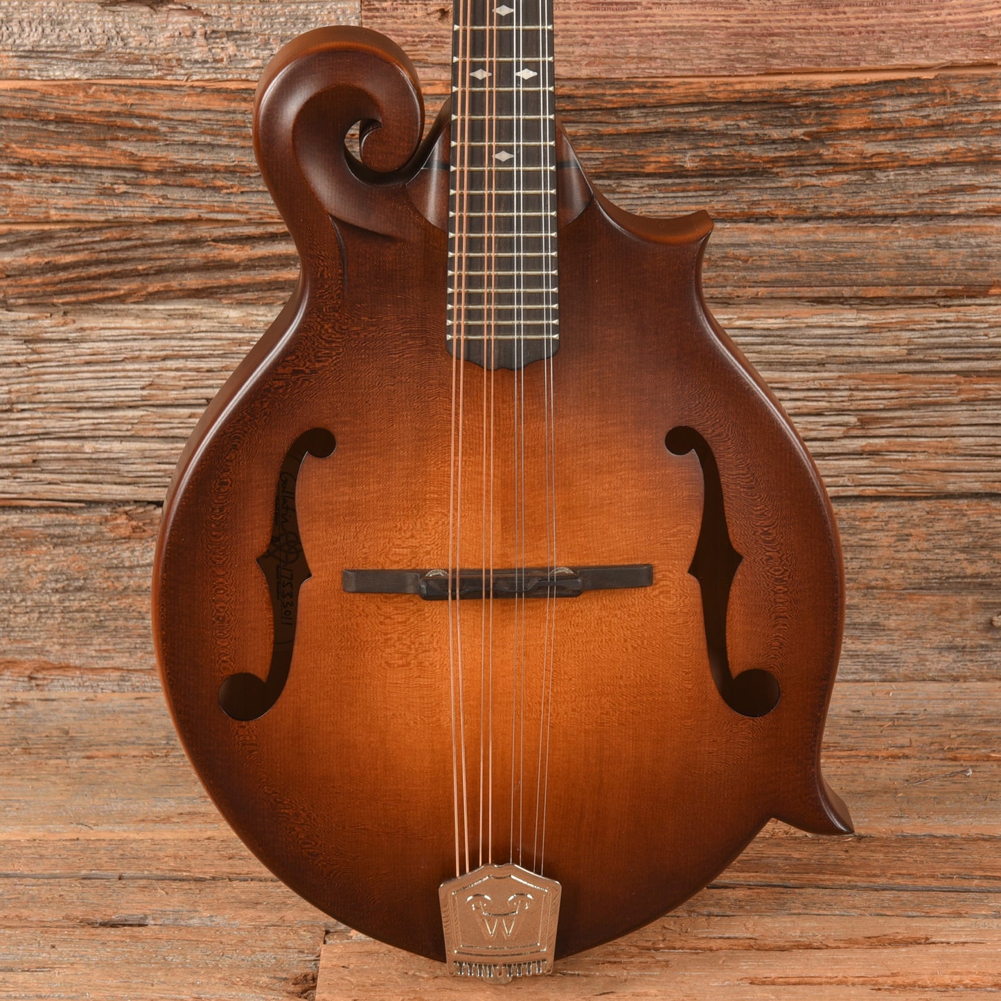 Weber Mandolins Gallatin F-14-F Brown Folk Instruments / Mandolins