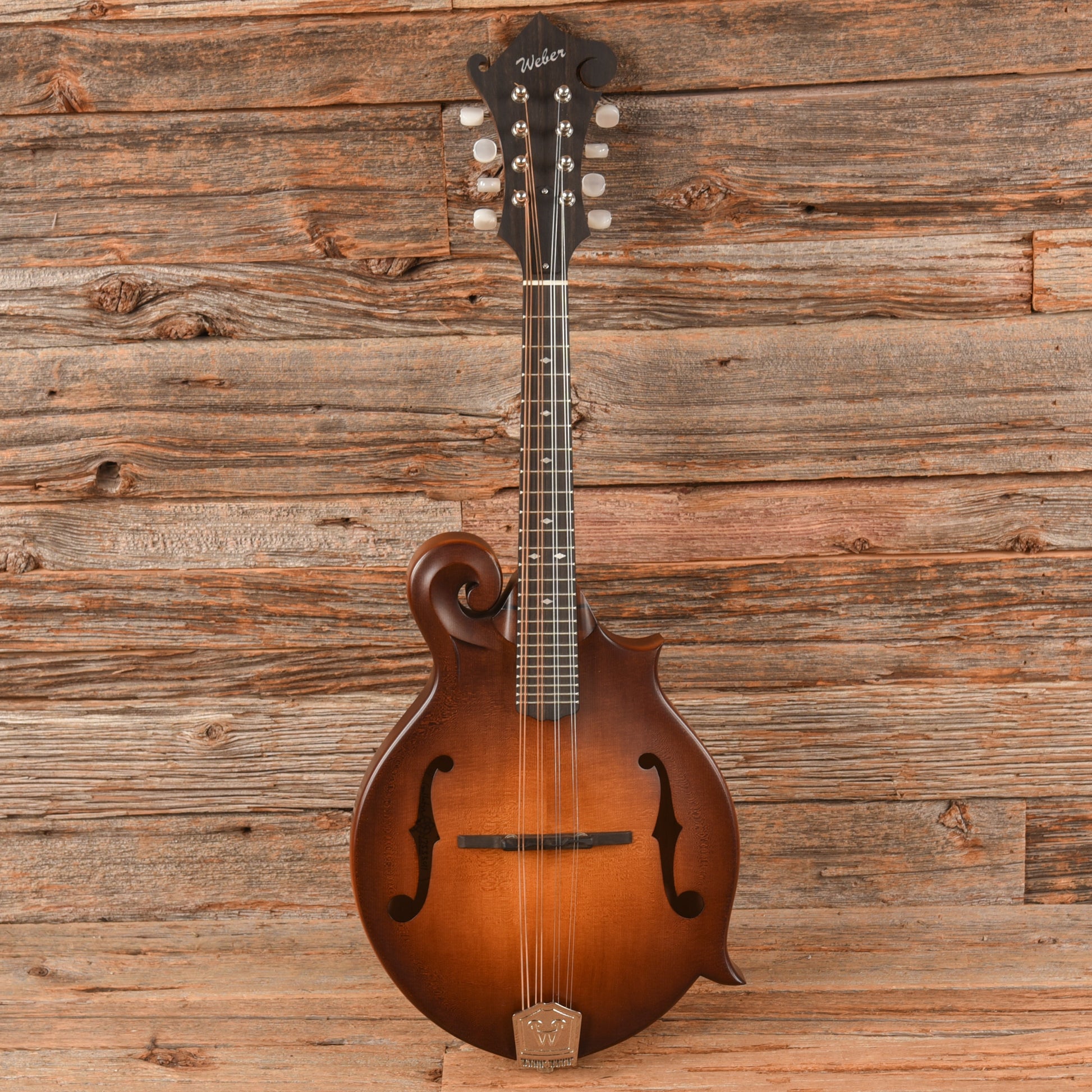Weber Mandolins Gallatin F-14-F Brown Folk Instruments / Mandolins