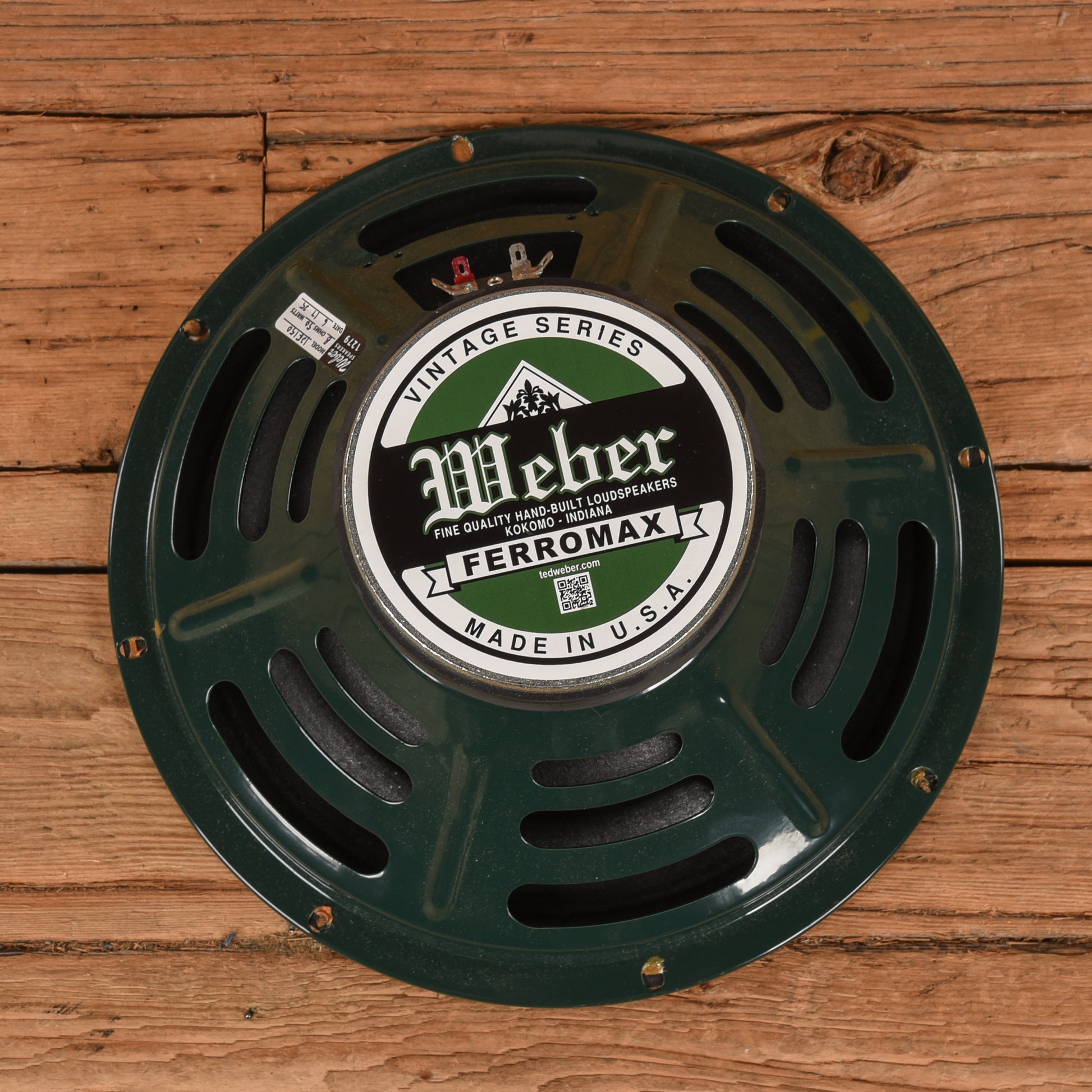 Weber 12F150 Ceramic Speaker 12" 8 ohm 50W Parts / Amp Parts