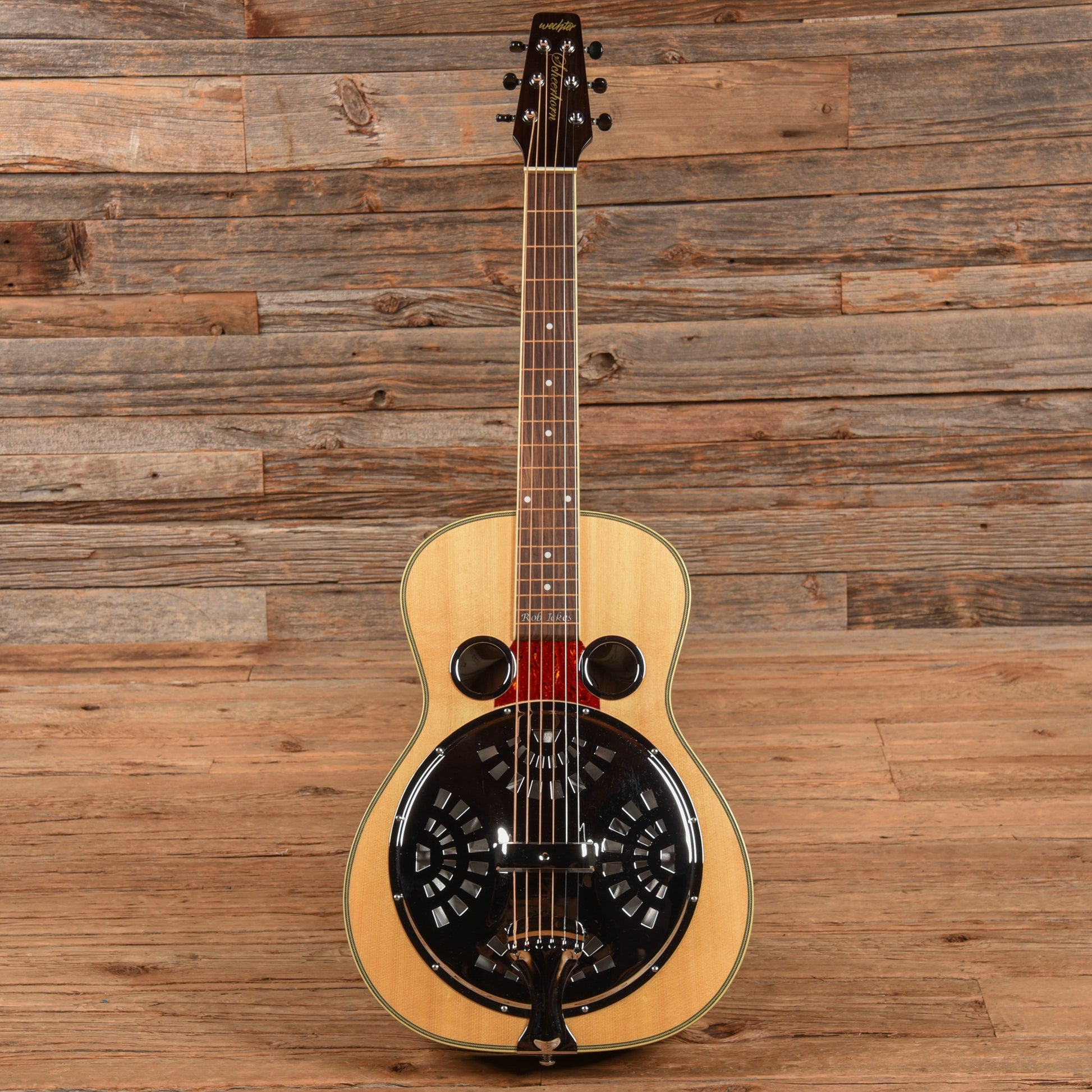 Wechter Scheerhorn Rob Ickes Square Neck Natural Acoustic Guitars / Resonator