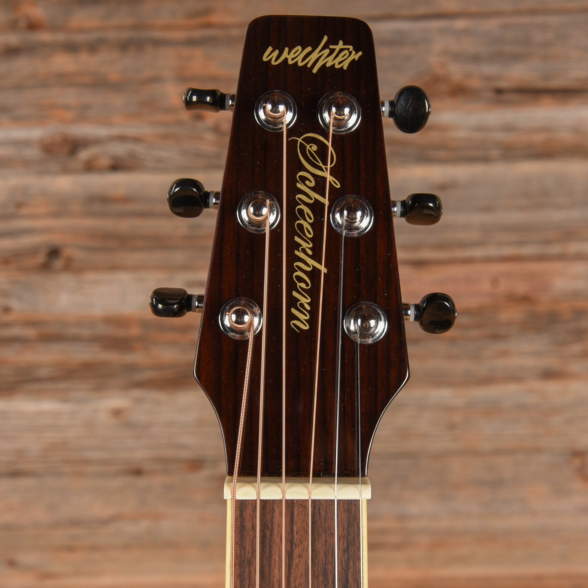 Wechter Scheerhorn Rob Ickes Square Neck Natural Acoustic Guitars / Resonator