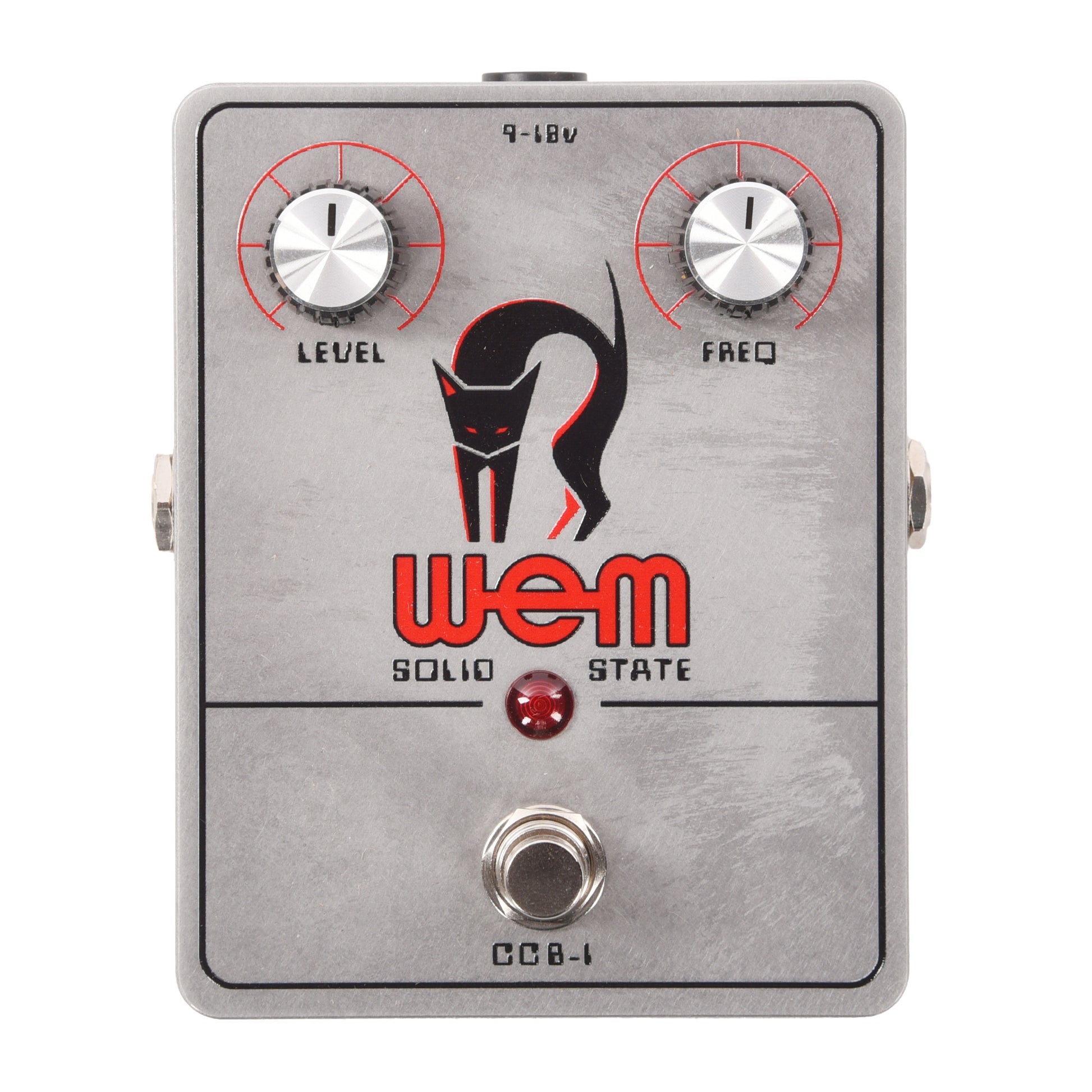 WEM CCB-1 Custom Handwired Boost Effects Pedal Silver Effects and Pedals / Fuzz