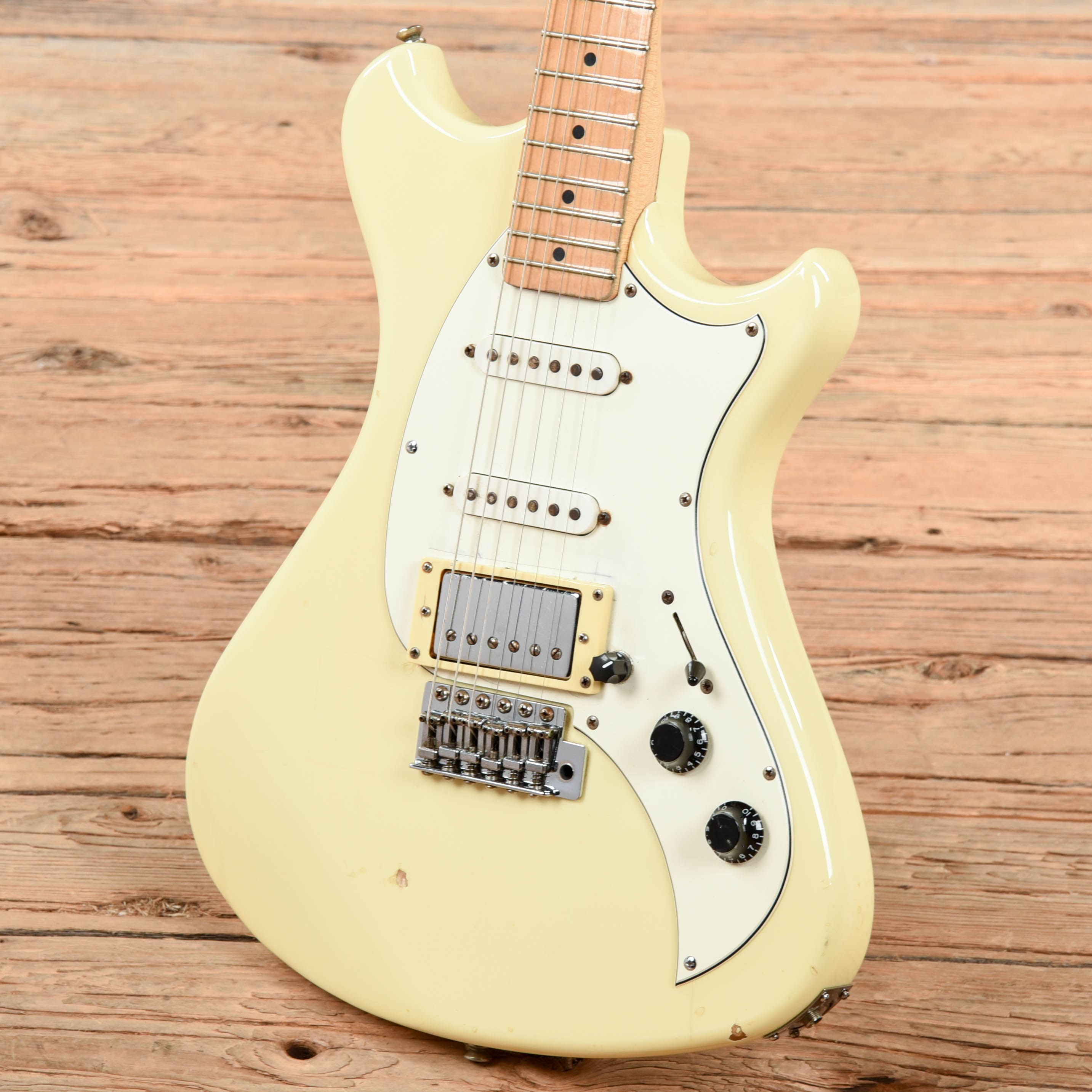 Westone Concord II White 1980s Electric Guitars / Solid Body