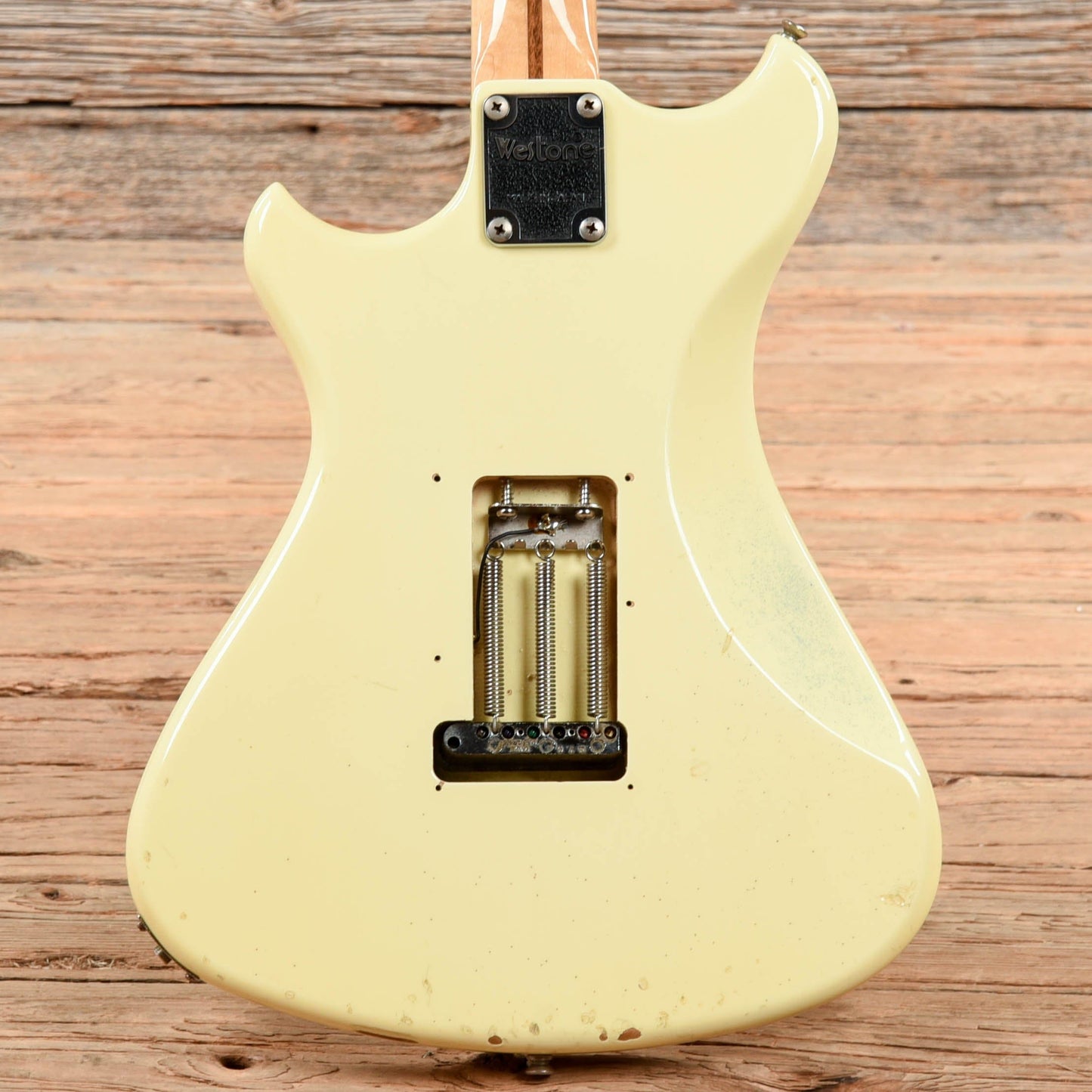 Westone Concord II White 1980s Electric Guitars / Solid Body