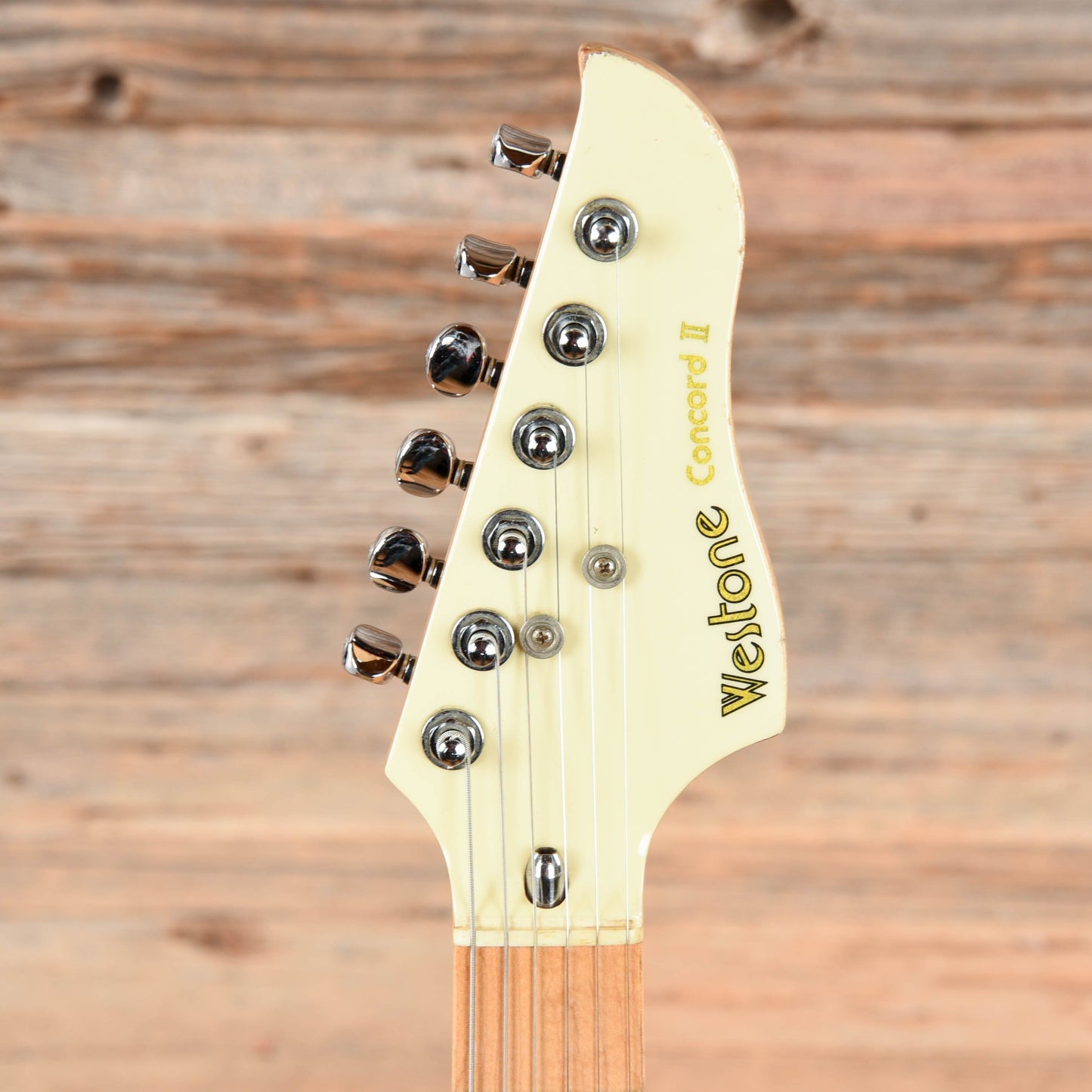 Westone Concord II White 1980s Electric Guitars / Solid Body