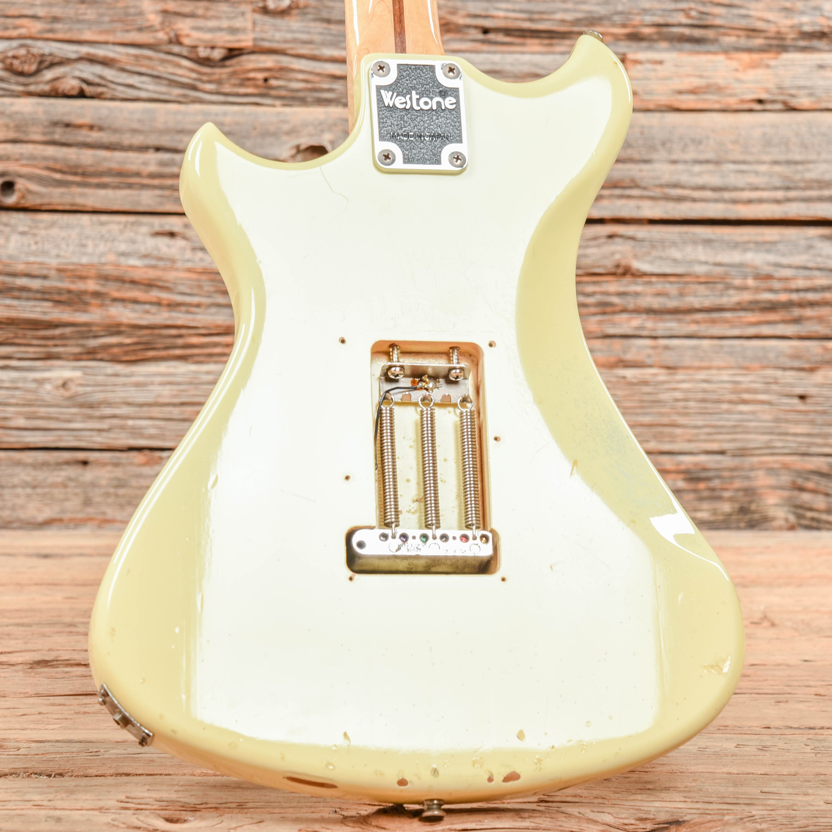 Westone Concord II White 1980s Electric Guitars / Solid Body