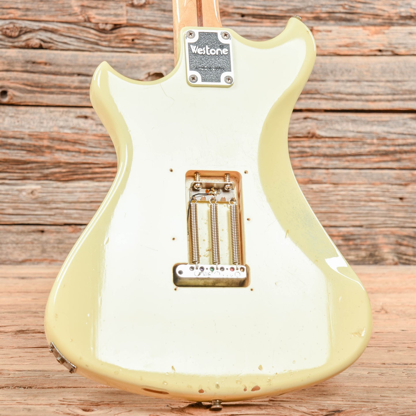 Westone Concord II White 1980s Electric Guitars / Solid Body