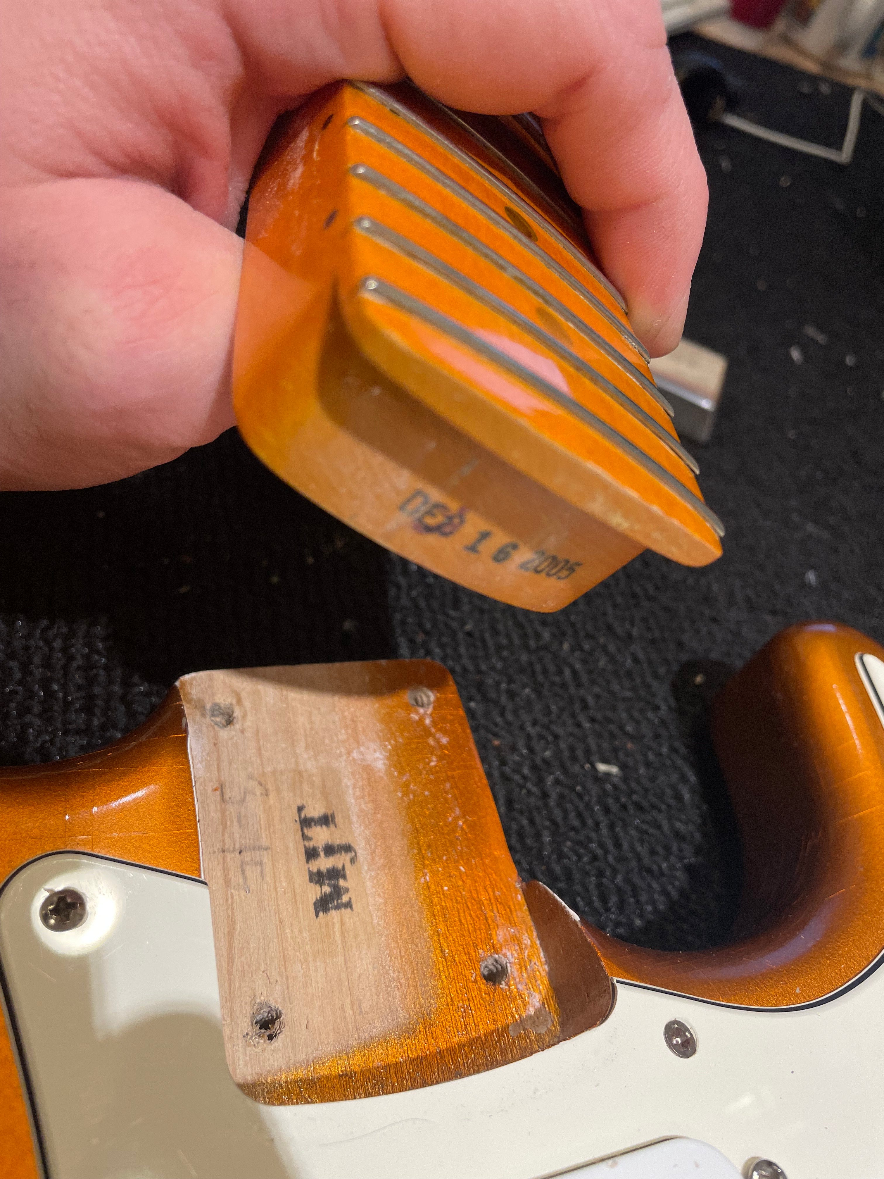 Partscaster Stratocaster Copper