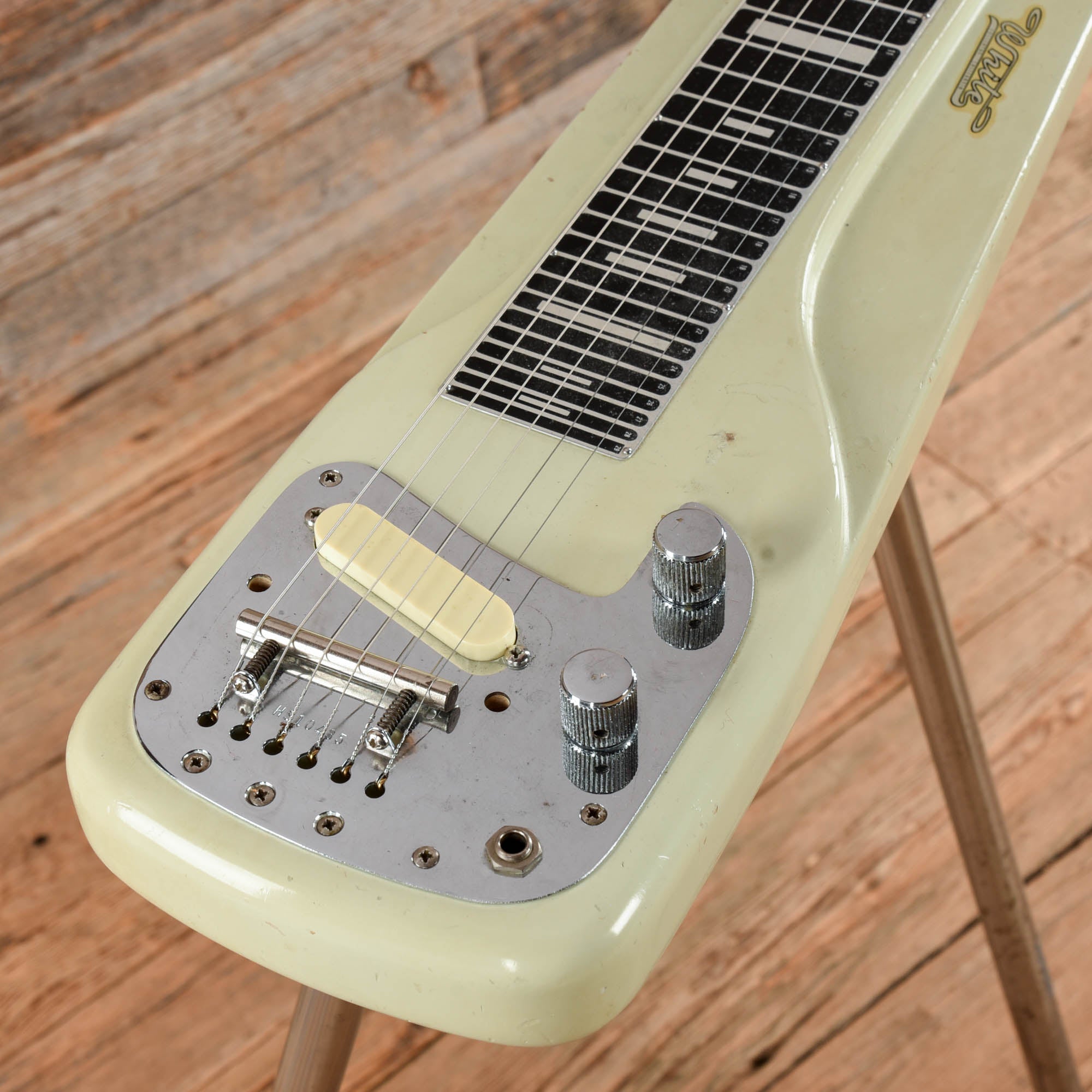 White Lap Steel White 1956 Electric Guitars / Solid Body