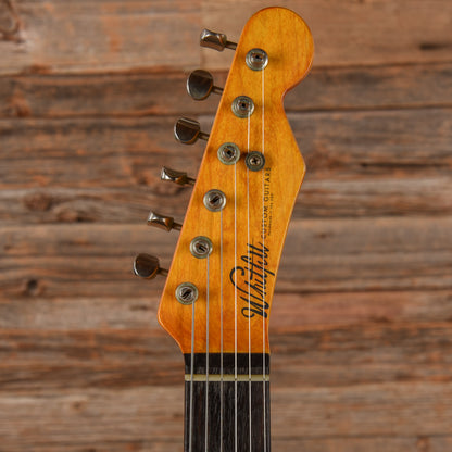 Whitfill T-Style Thinline Relic Aged Burgundy Mist 2014 Electric Guitars / Solid Body