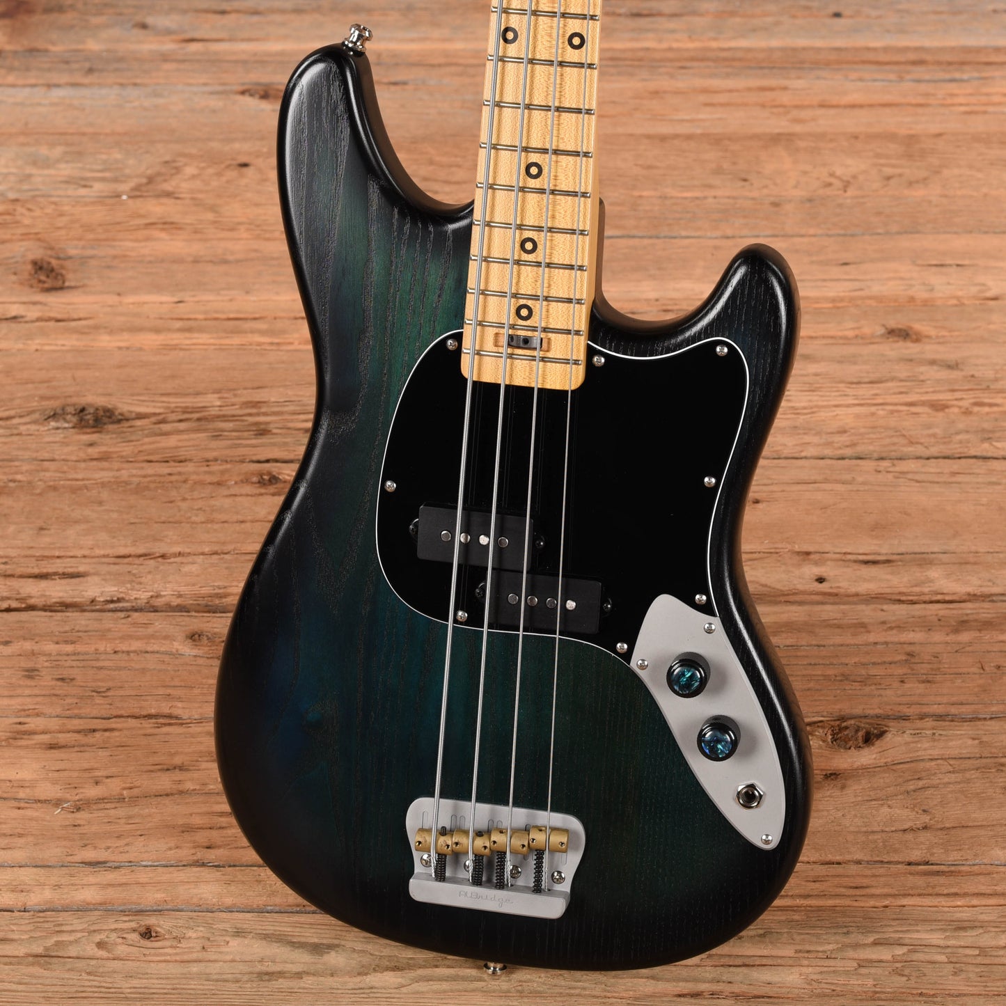 Woodcraft AmpMaster Bass Blue Burst Bass Guitars
