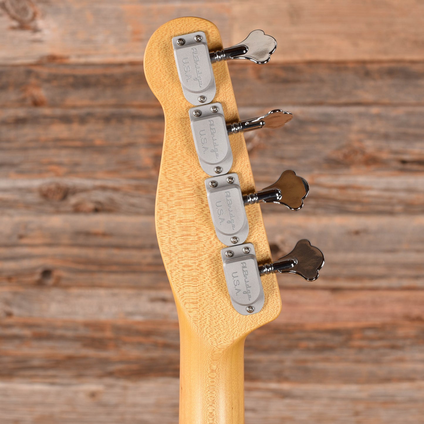 Woodcraft AmpMaster Bass Blue Burst Bass Guitars