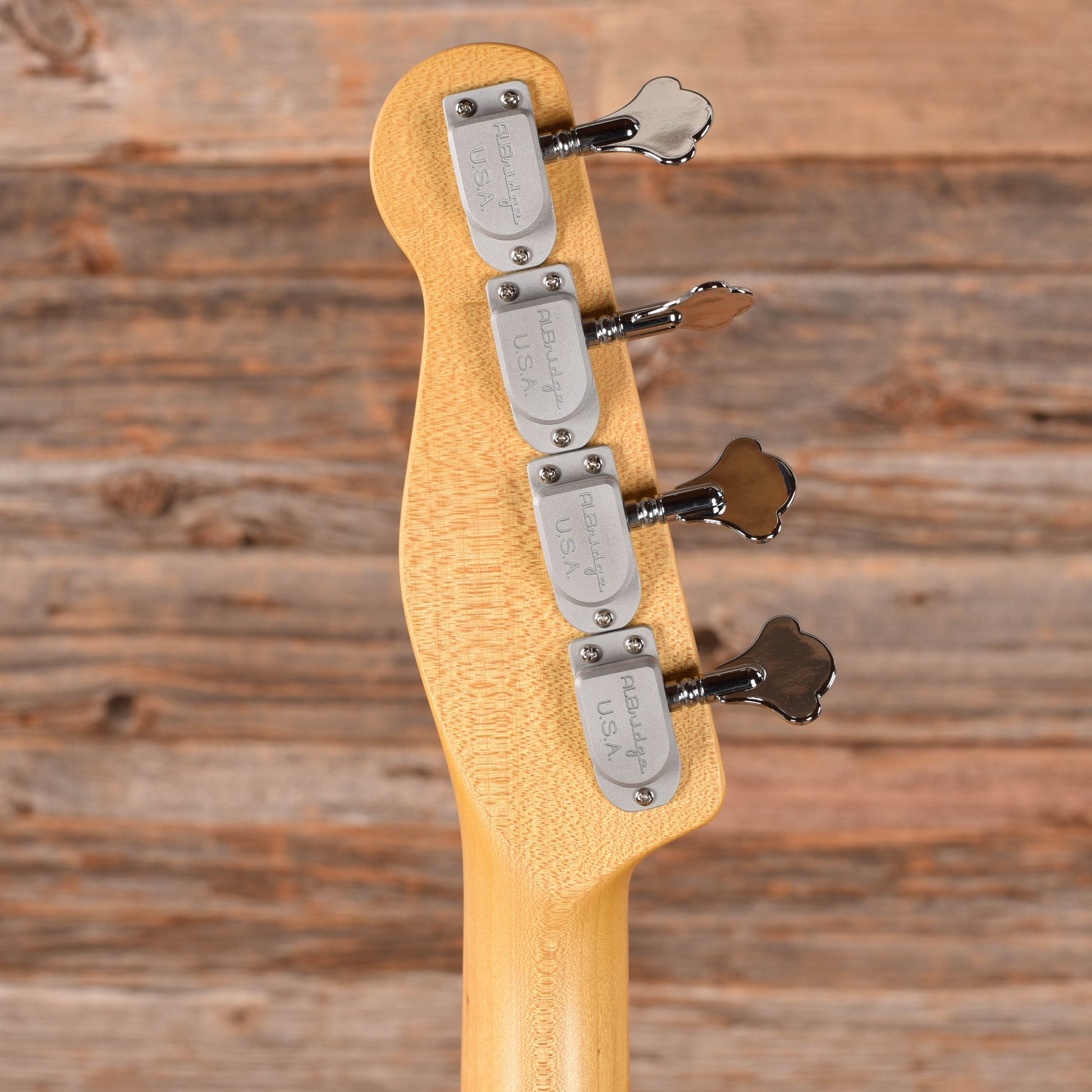Woodcraft AmpMaster Bass Blue Burst Bass Guitars