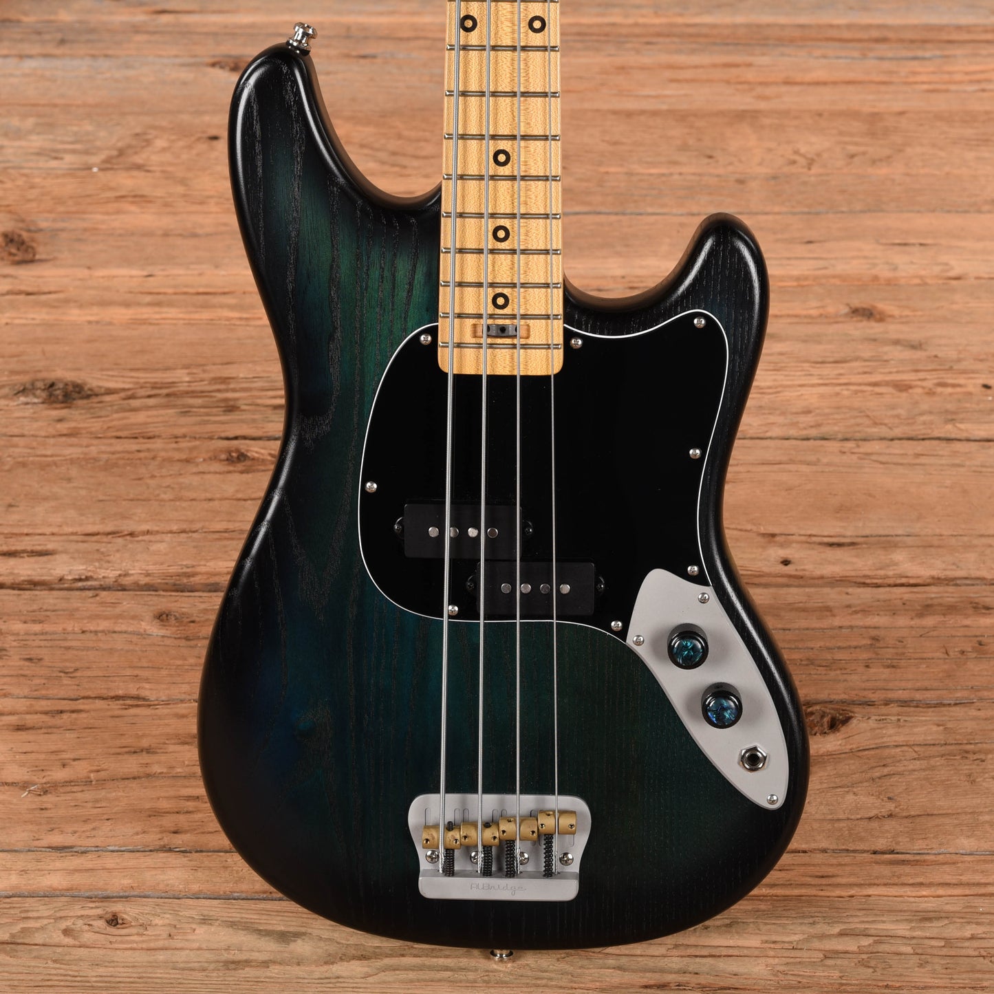 Woodcraft AmpMaster Bass Blue Burst Bass Guitars