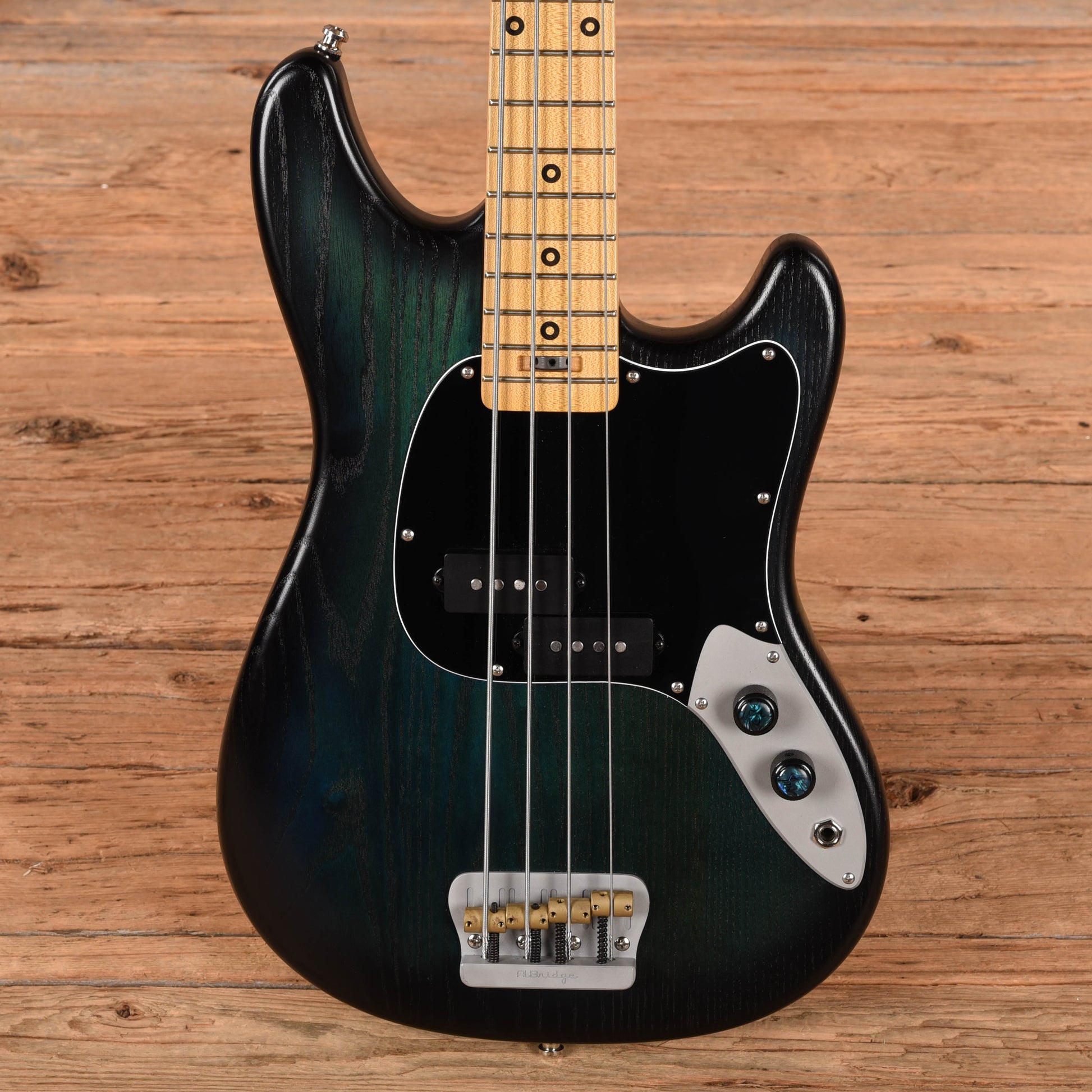 Woodcraft AmpMaster Bass Blue Burst Bass Guitars
