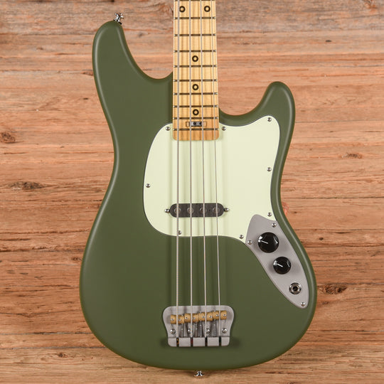 Woodcraft AmpMaster Bass Matte Olive Green Bass Guitars