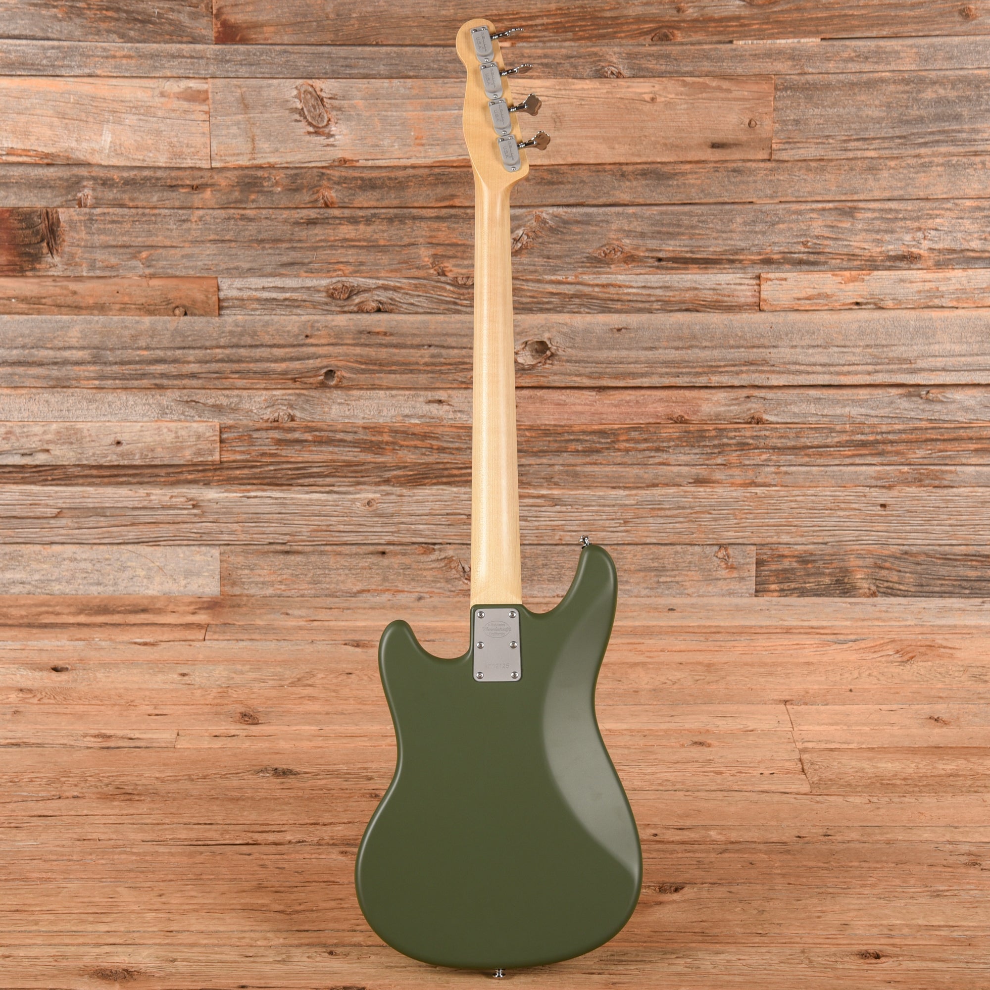Woodcraft AmpMaster Bass Matte Olive Green Bass Guitars