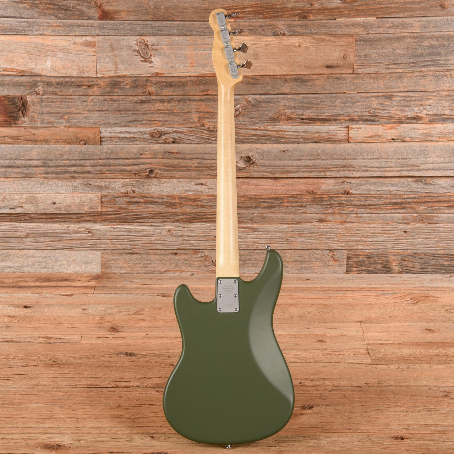 Woodcraft AmpMaster Bass Matte Olive Green Bass Guitars