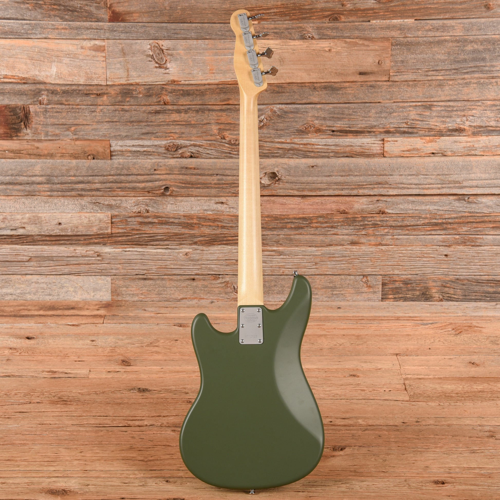 Woodcraft AmpMaster Bass Matte Olive Green Bass Guitars