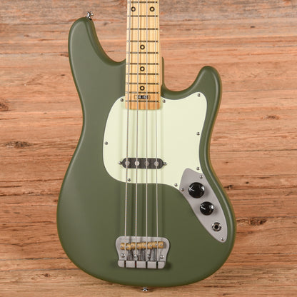 Woodcraft AmpMaster Bass Matte Olive Green Bass Guitars
