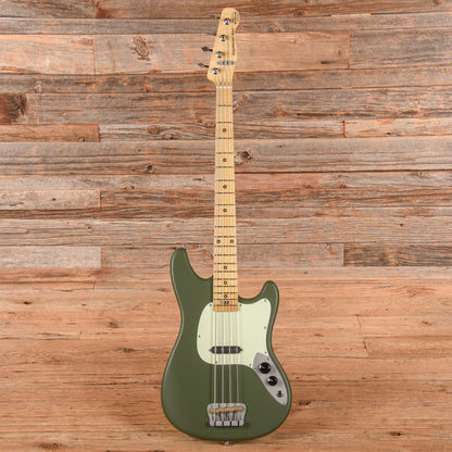Woodcraft AmpMaster Bass Matte Olive Green Bass Guitars