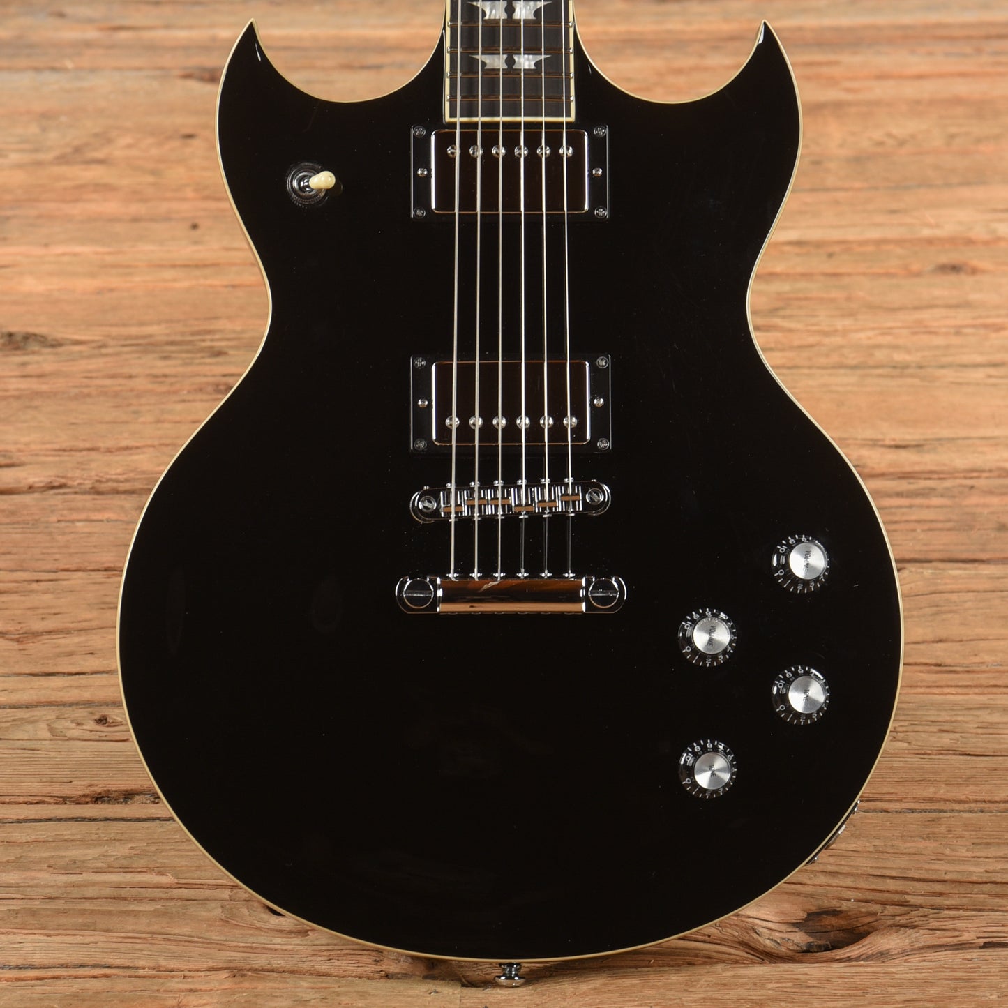 Woodrite Warlord Black 2023 Electric Guitars / Solid Body