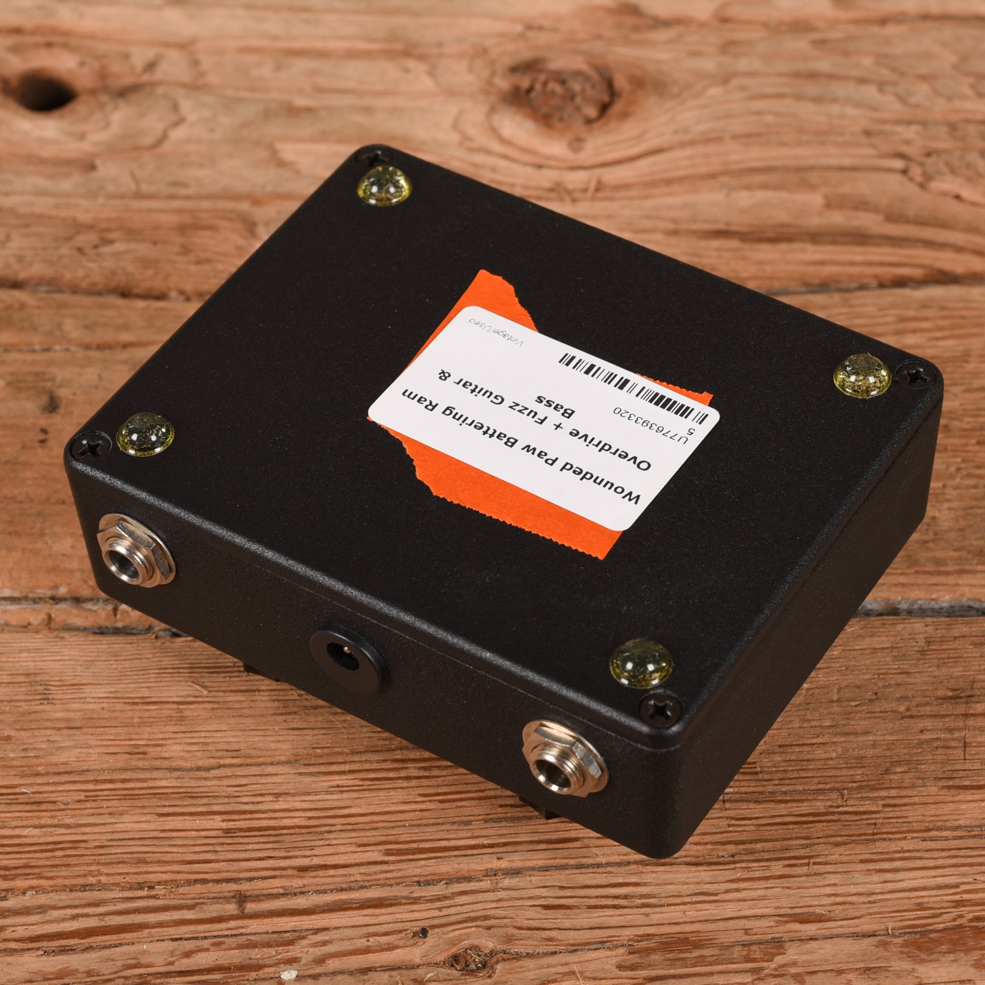 Wounded Paw Battering Ram Overdrive + Fuzz Guitar & Bass Effect Pedals