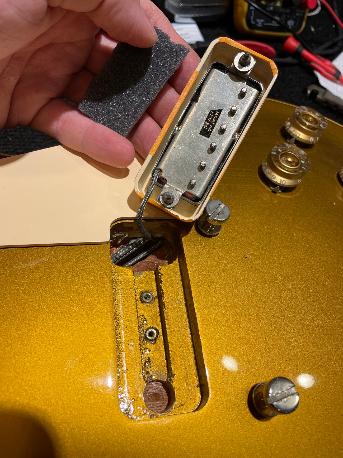 Gibson Custom Shop '54 Les Paul w/1972 Embossed Mini Humbuckers Goldtop 1996