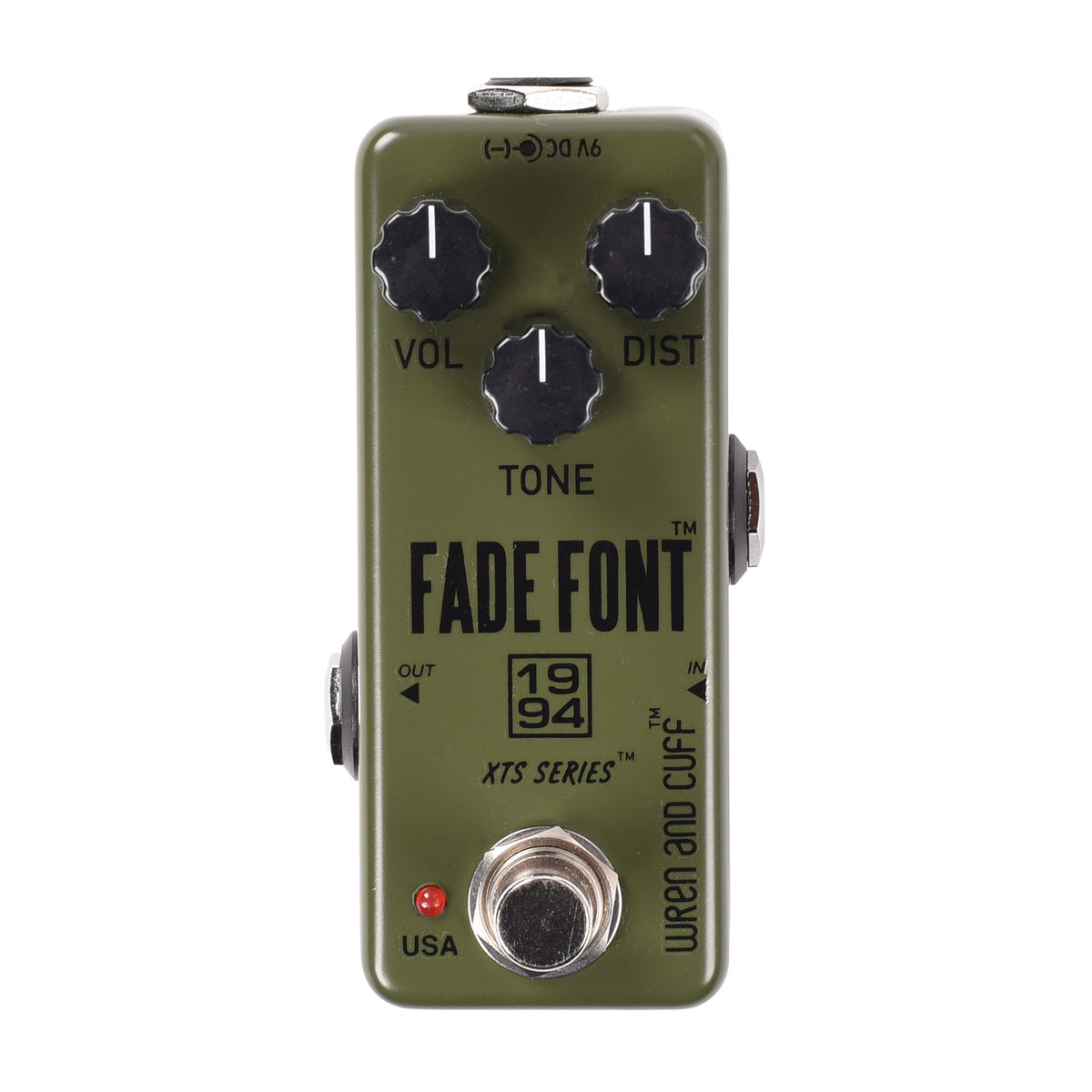 Wren and Cuff XTS Series Fade Font '94 Fuzz Pedal Effect Pedals
