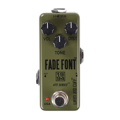 Wren and Cuff XTS Series Fade Font '94 Fuzz Pedal Effect Pedals