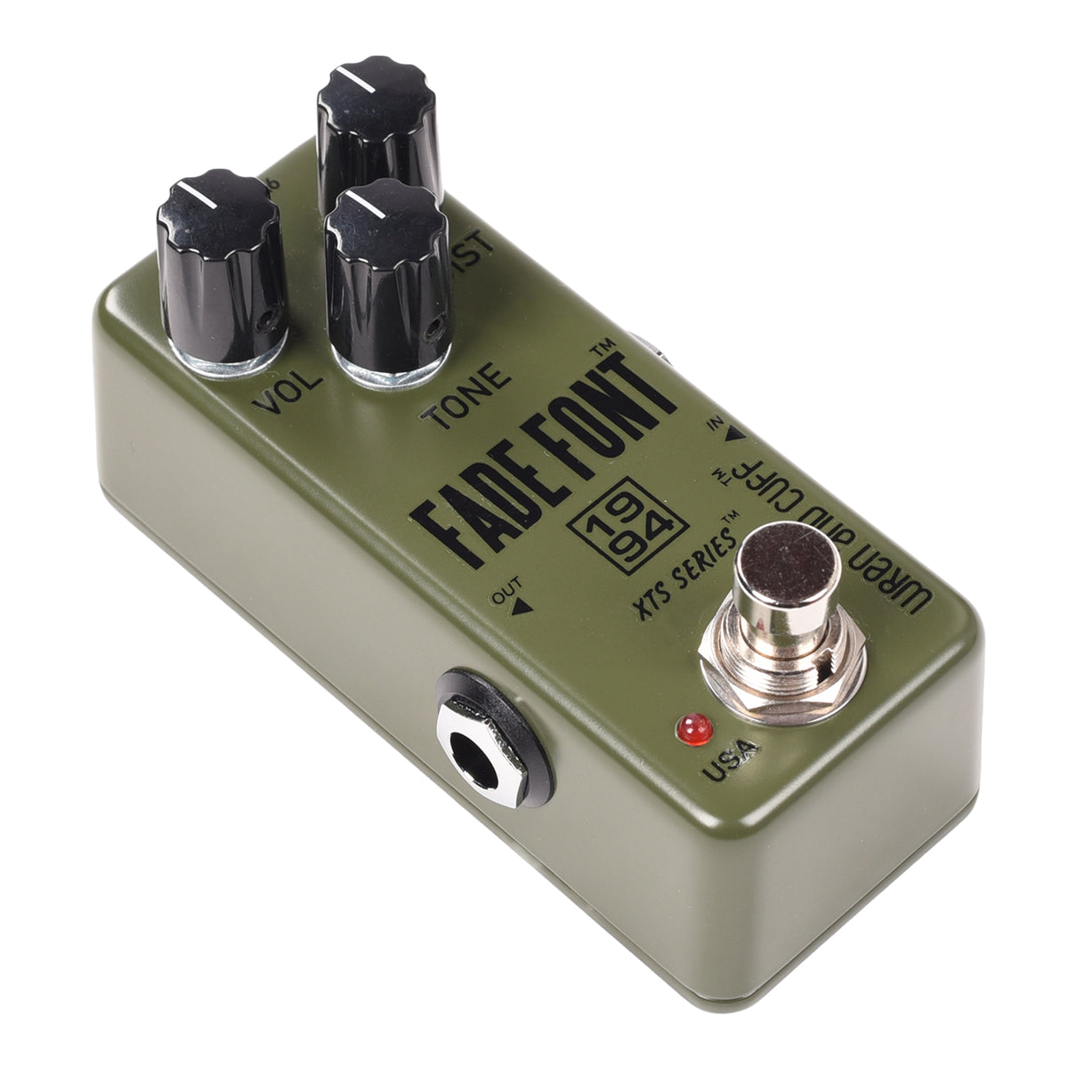 Wren and Cuff XTS Series Fade Font '94 Fuzz Pedal Effect Pedals