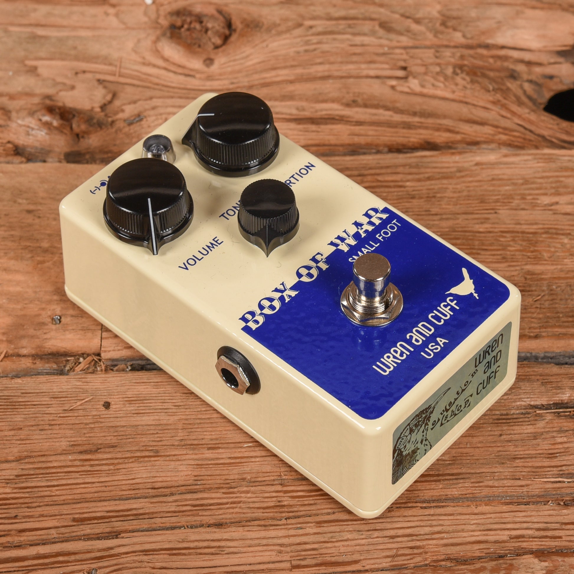 Wren and Cuff Box of War Small Foot Effects and Pedals / Distortion