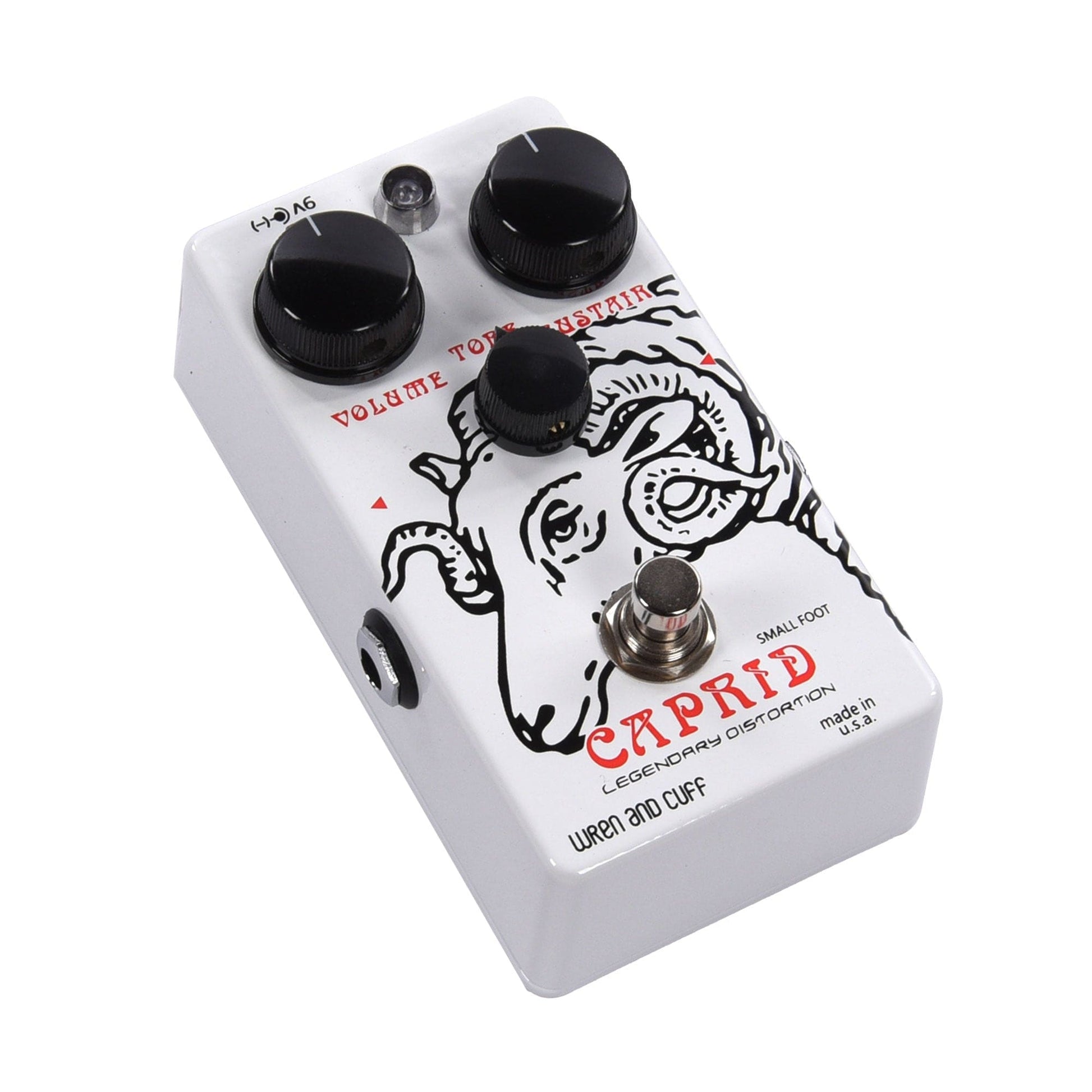 small effects pedals Wren and Cuff Caprid Small Foot Fuzz Pedal
