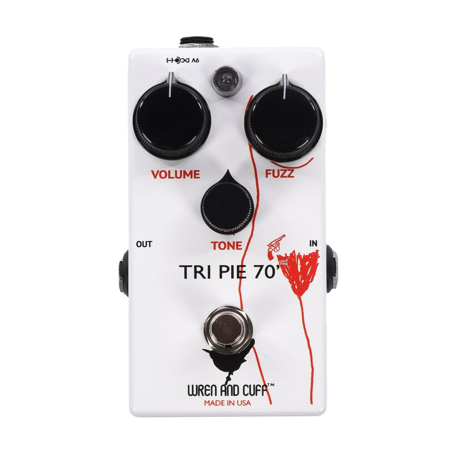 Wren and Cuff Tri Pie '70 Fuzz Pedal Effects and Pedals / Fuzz