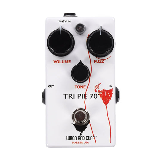 Wren and Cuff Tri Pie '70 Fuzz Pedal Effects and Pedals / Fuzz