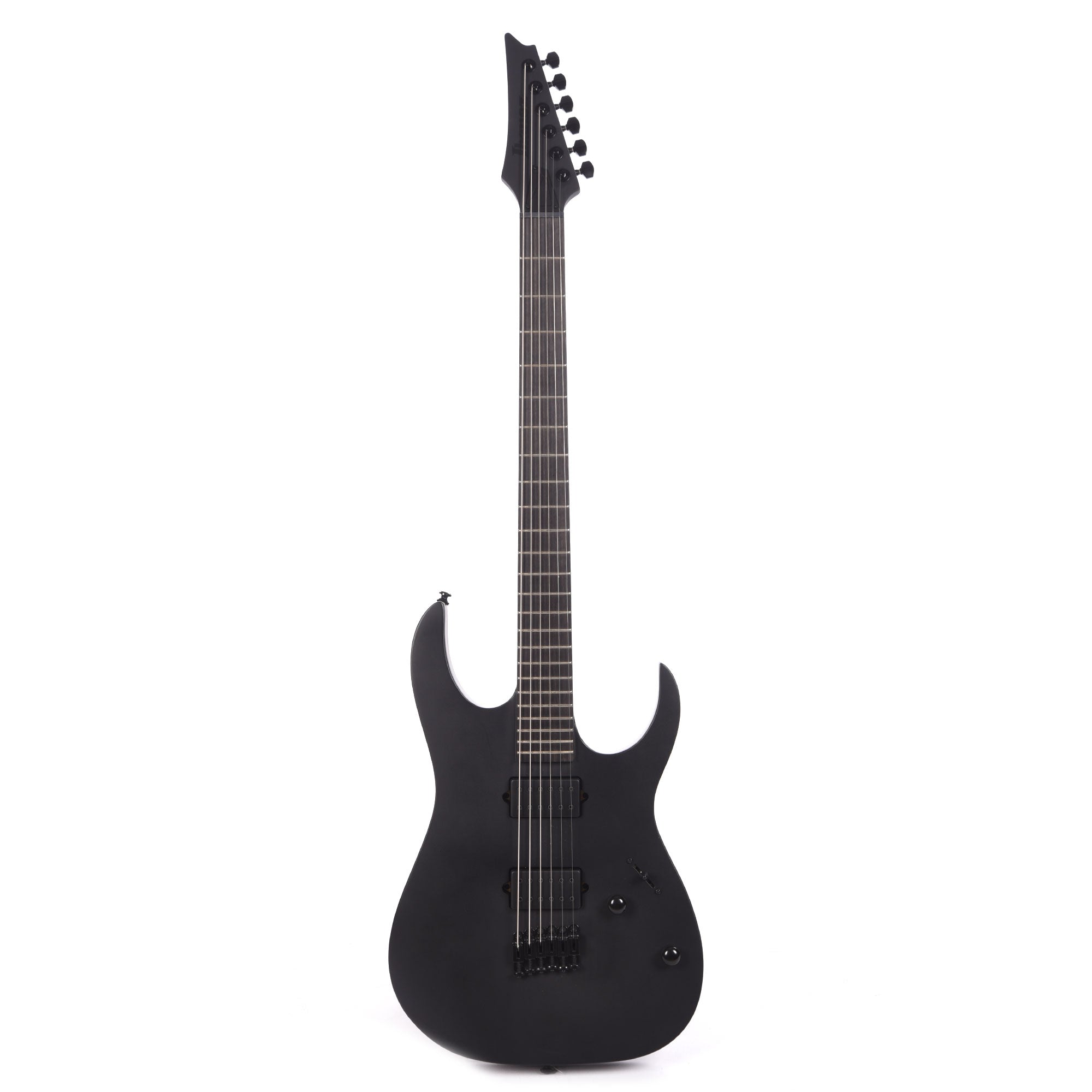 Ibanez RGRTBB21BKF RG Iron Label Baritone Black Flat