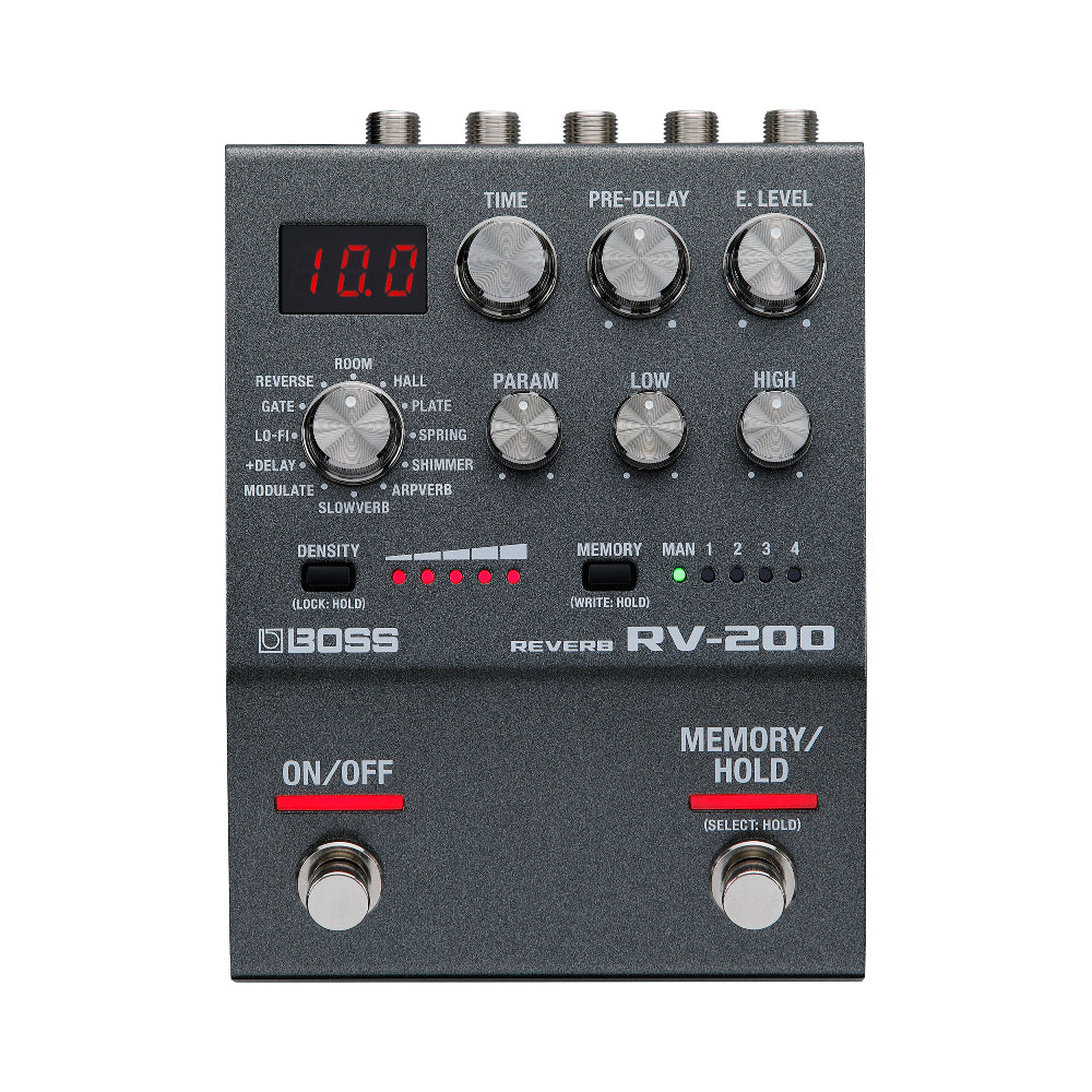 Boss RV-200 200 Series Reverb Pedal