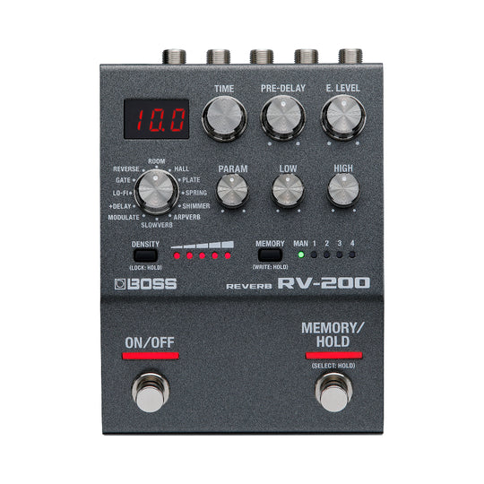Boss RV-200 200 Series Reverb Pedal