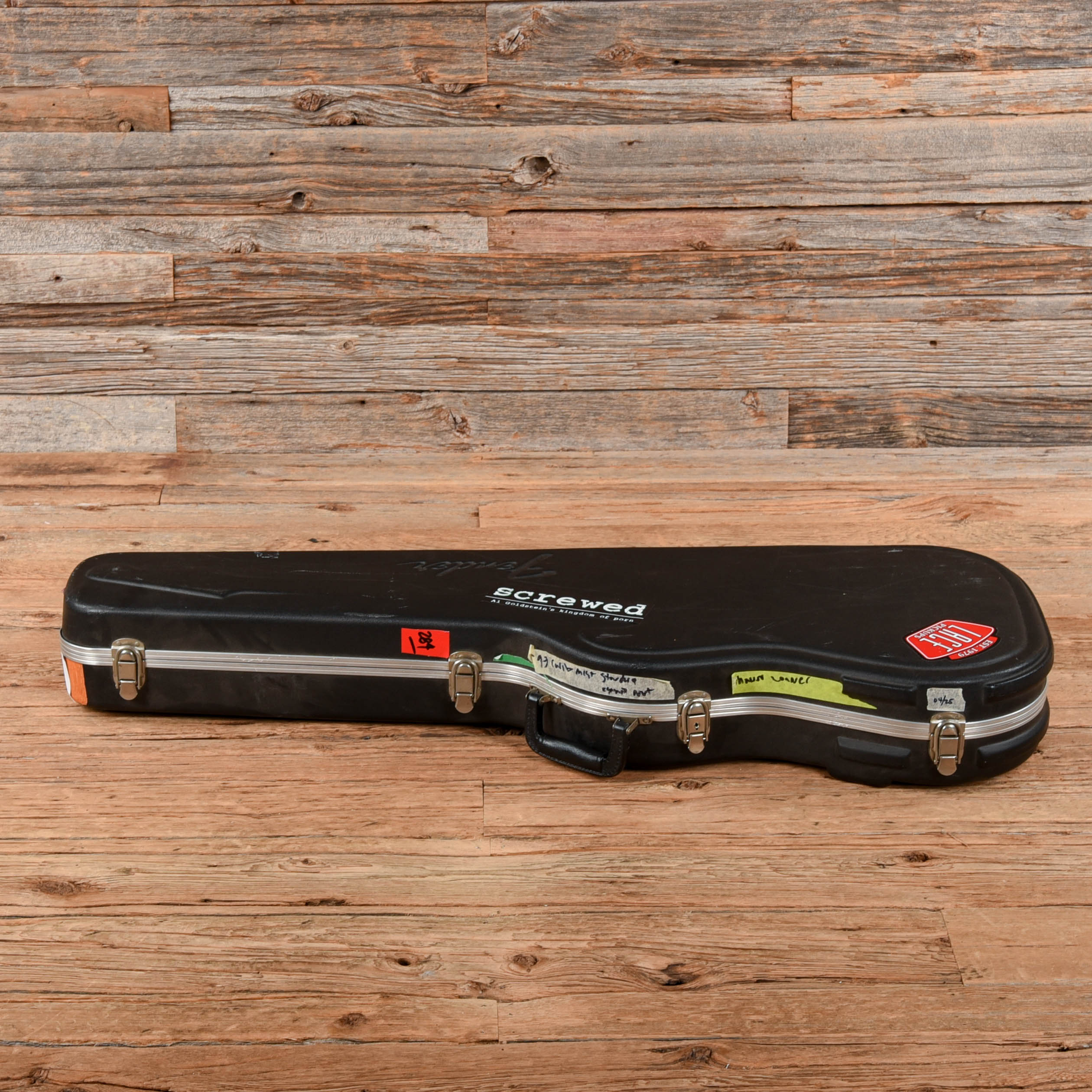 Fender American Deluxe Stratocaster with Allparts Body Black Paisley