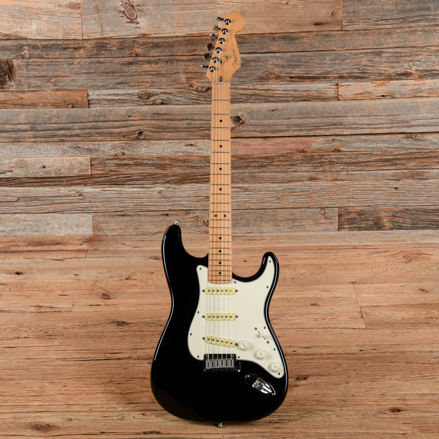 Fender American Standard Stratocaster Neck with Unknown Fender Body Black