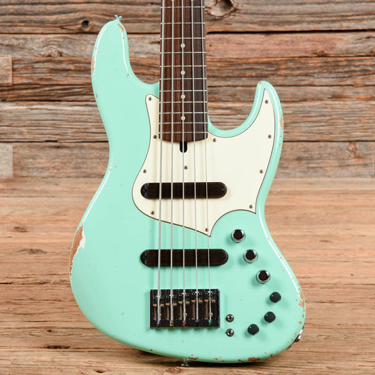 Xotic XJ-1T Surf Green Relic Bass Guitars / 5-String or More