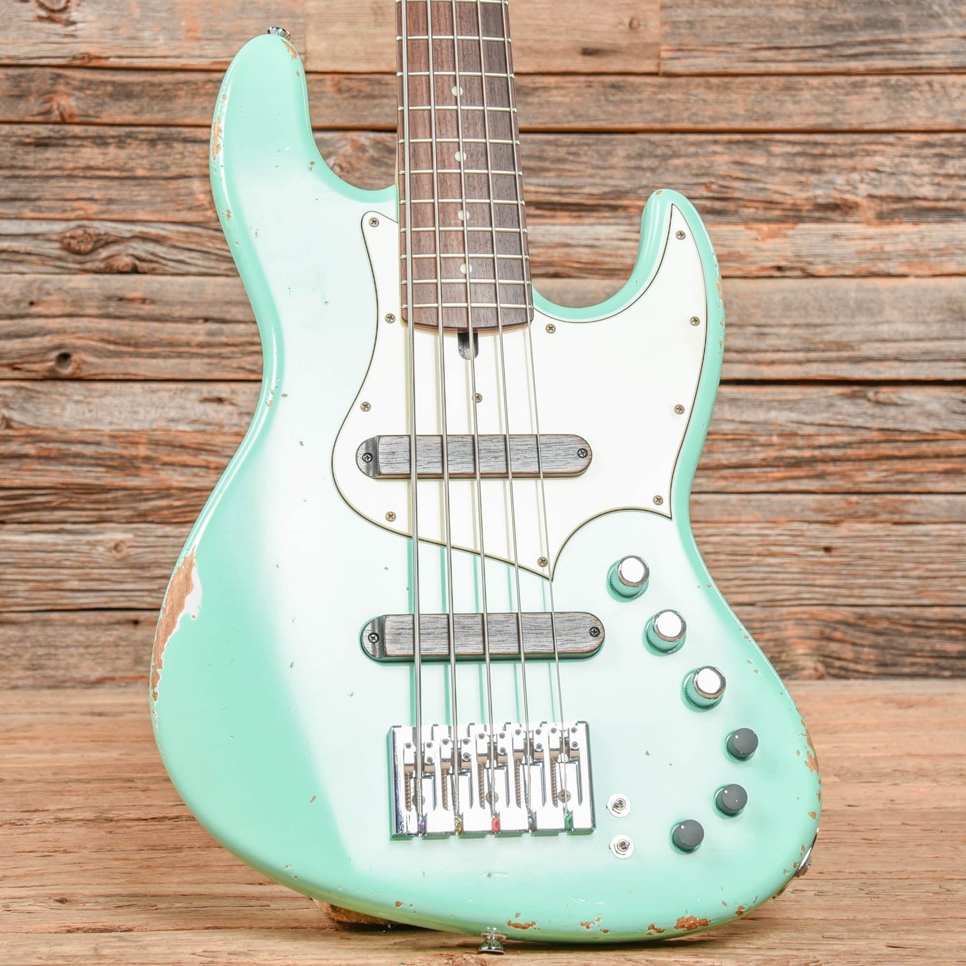 Xotic XJ-1T Surf Green Relic Bass Guitars / 5-String or More