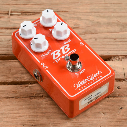 Xotic BB Preamp Effects and Pedals / Overdrive and Boost
